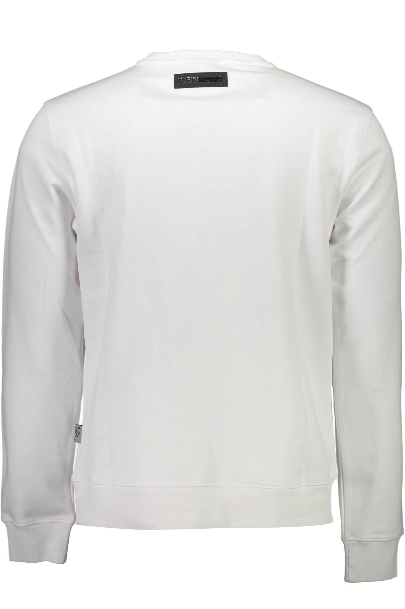 PLEIN SPORT FELPA SENZA ZIP UOMO BIANCO - Miniatura 2