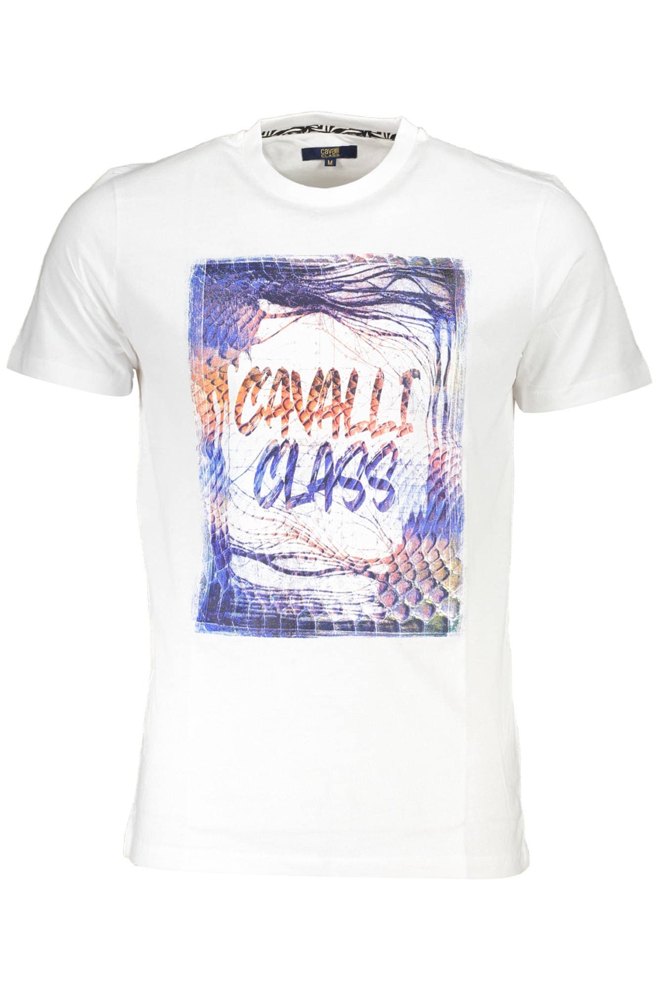 CAVALLI CLASS T-SHIRT MANICHE CORTE UOMO BIANCO - Immagine principale