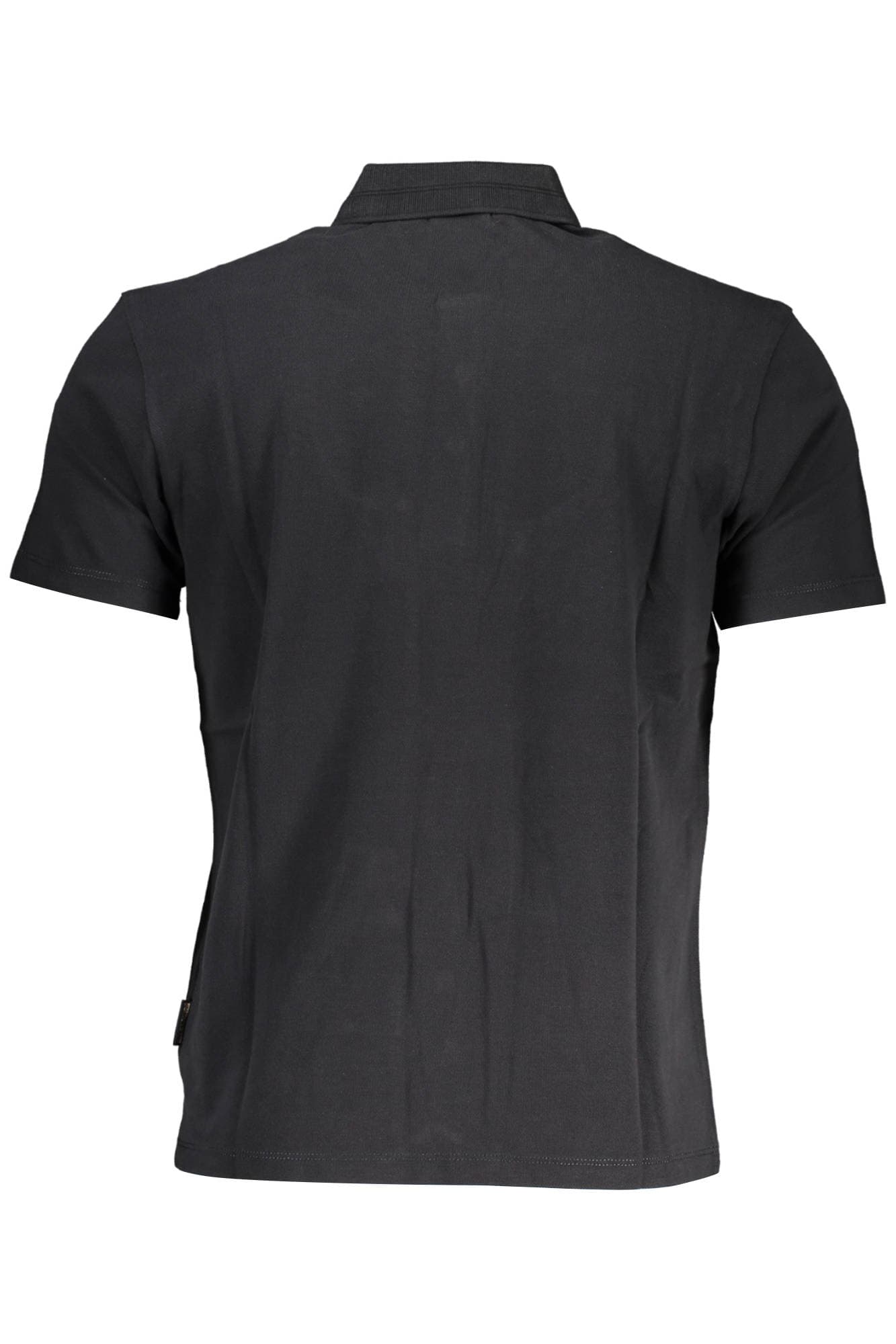NAPAPIJRI POLO MANICHE CORTE UOMO NERO - Miniatura 2