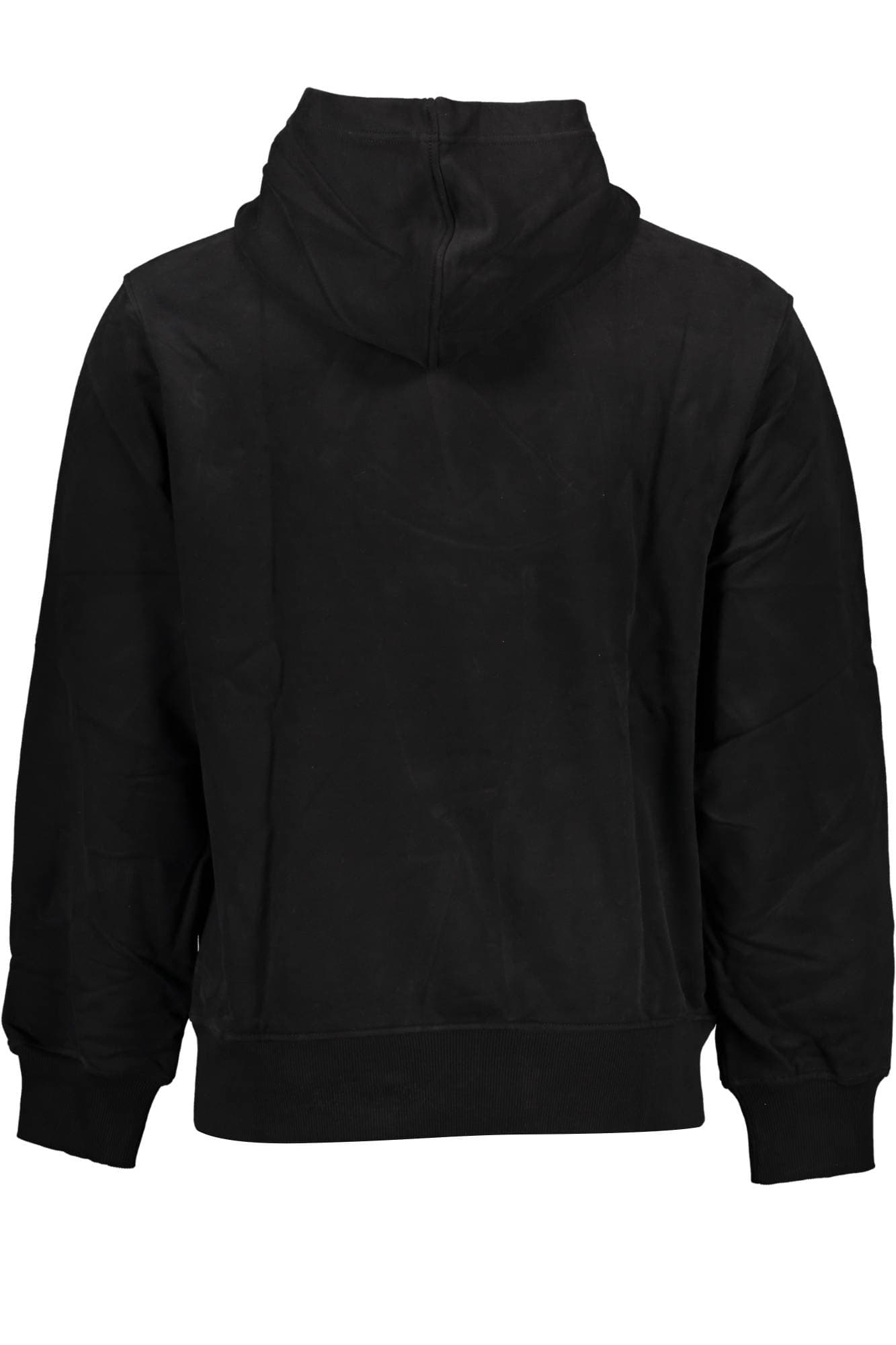 CALVIN KLEIN FELPA SENZA ZIP UOMO NERO - Miniatura 2