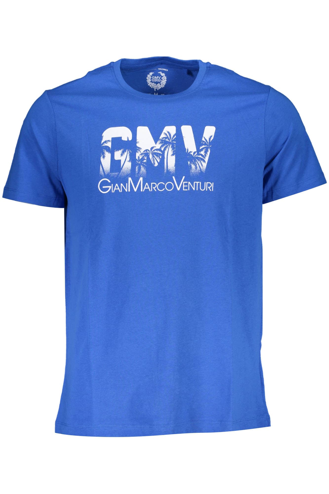 GIAN MARCO VENTURI T-SHIRT MANICHE CORTE UOMO BLU - Immagine principale