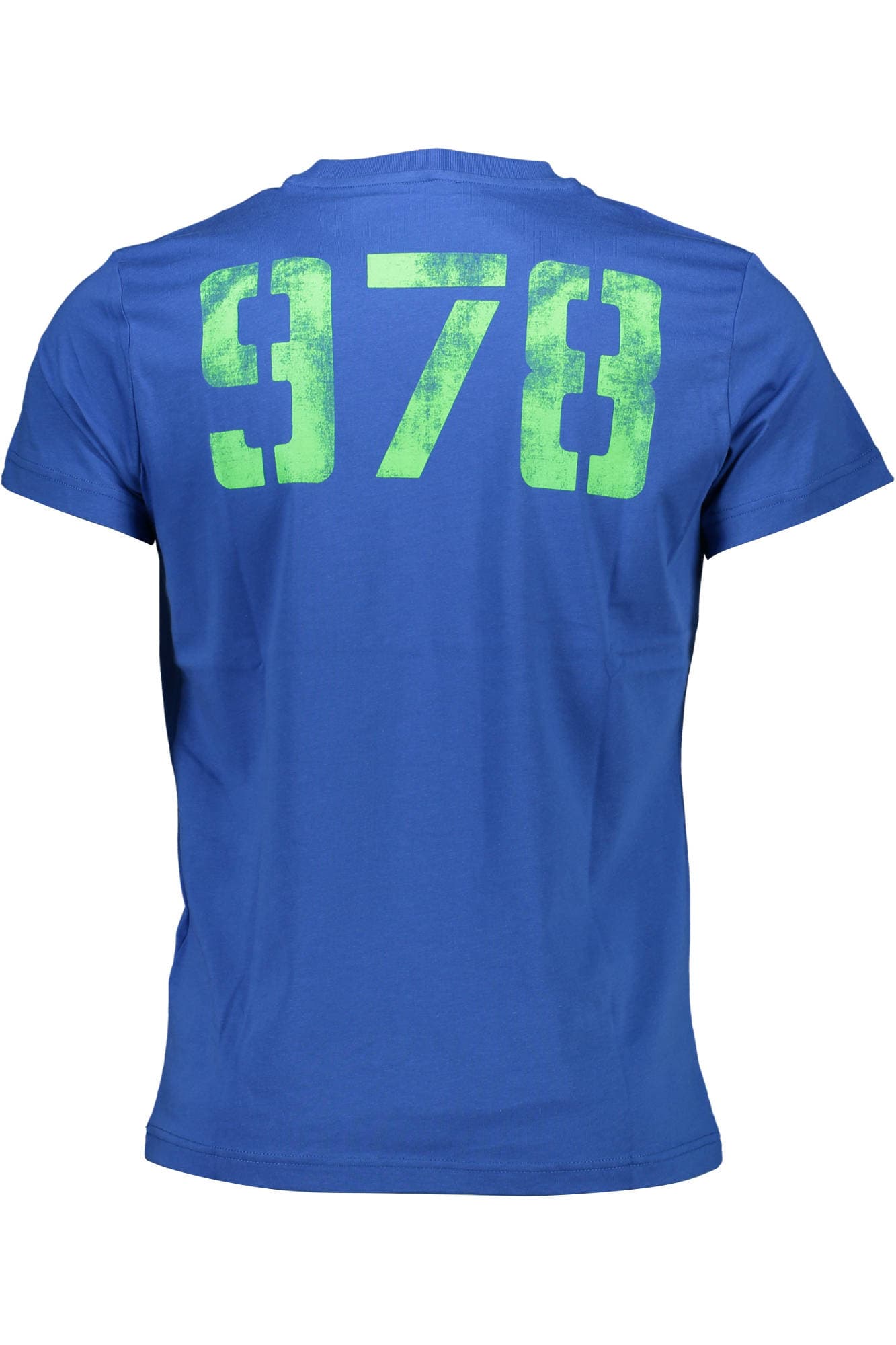 DIESEL T-SHIRT MANICHE CORTE UOMO BLU - Miniatura 2
