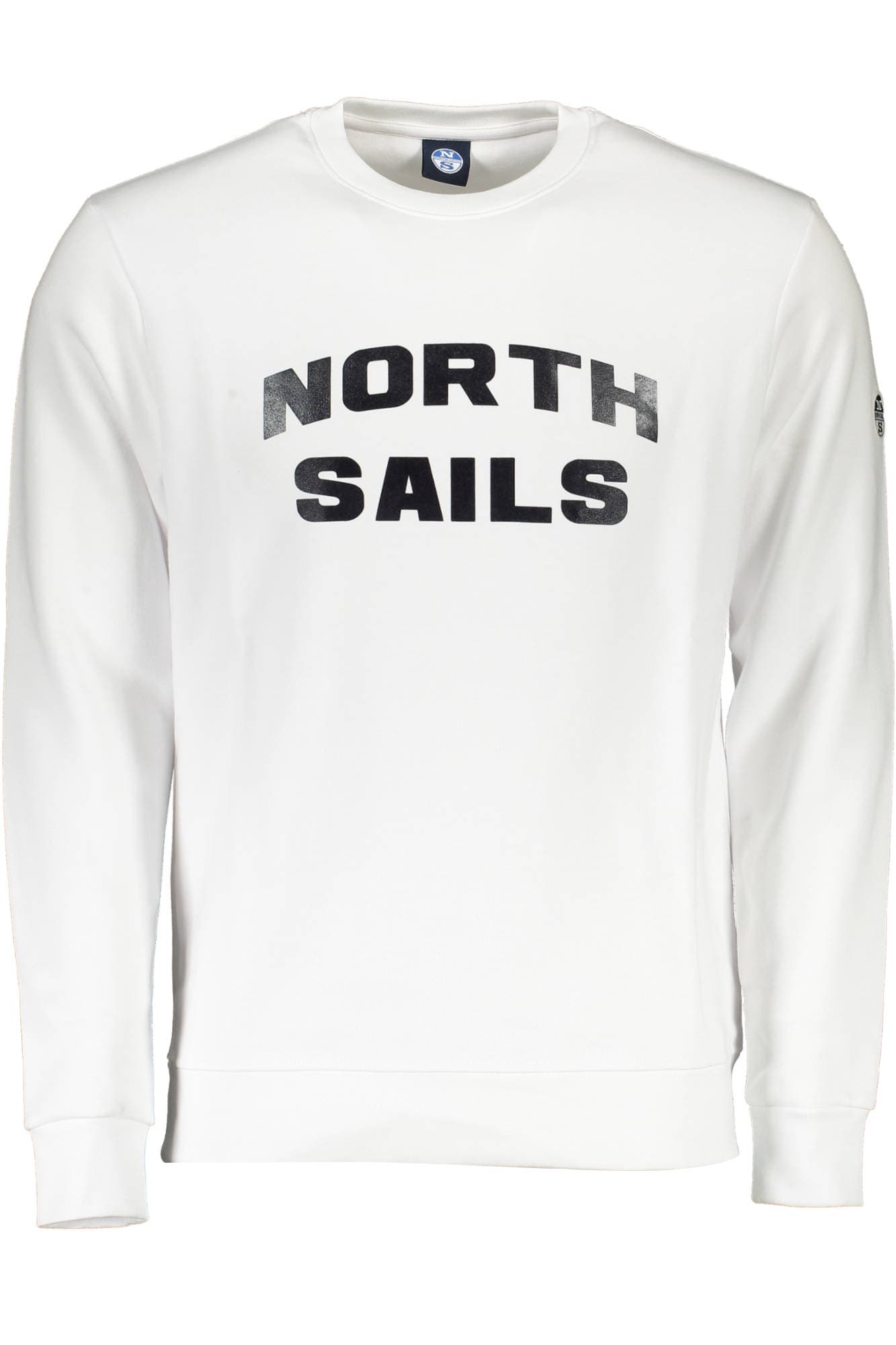 NORTH SAILS FELPA SENZA ZIP UOMO BIANCO - Immagine 1