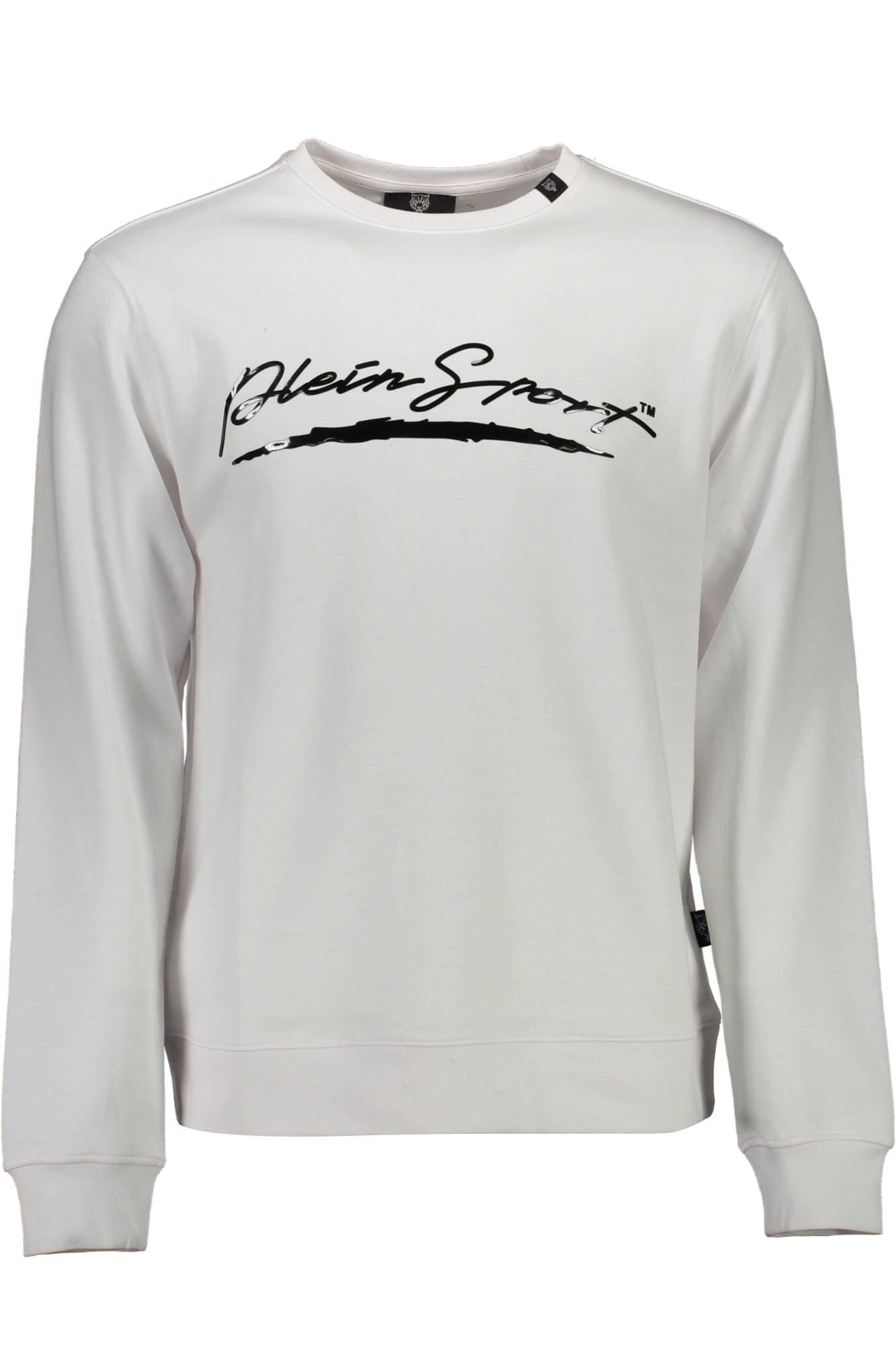 PLEIN SPORT FELPA SENZA ZIP UOMO BIANCO - Immagine 1