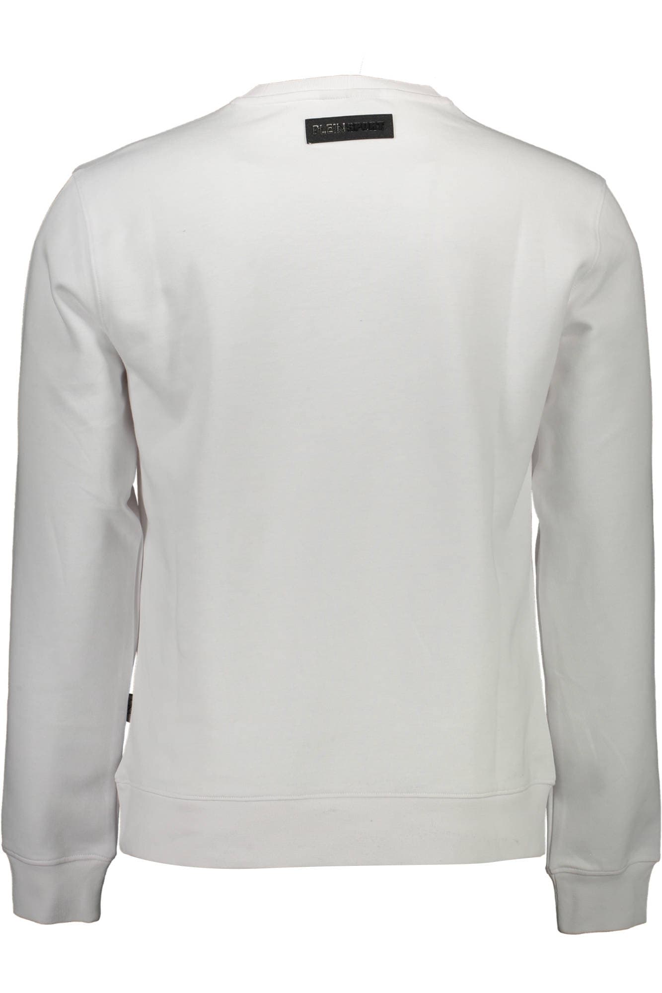 PLEIN SPORT FELPA SENZA ZIP UOMO BIANCO - Miniatura 2