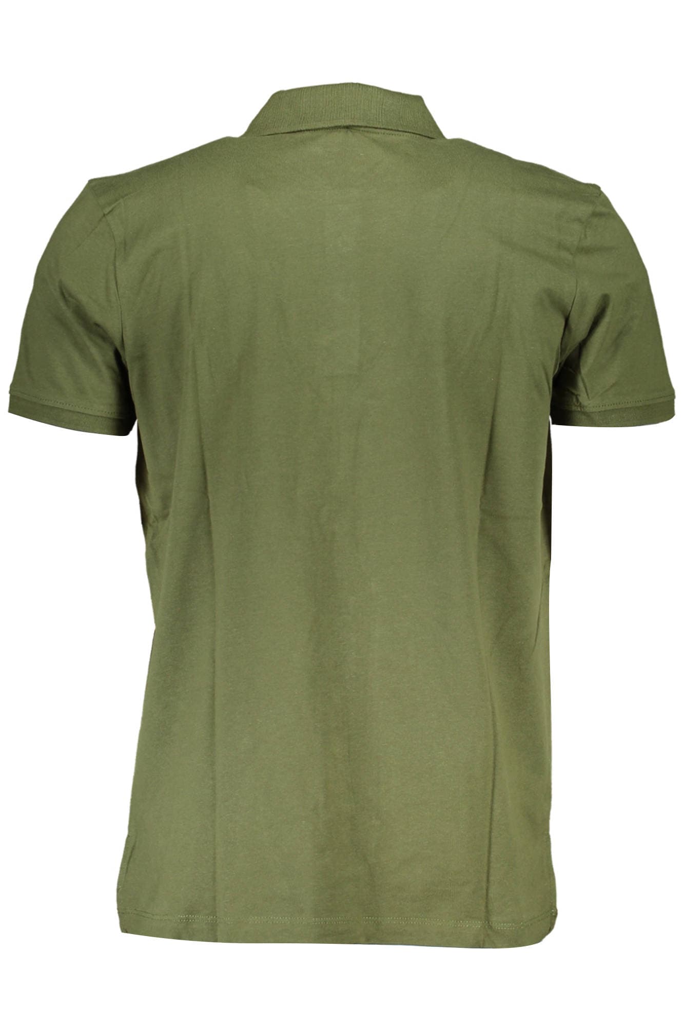 GIAN MARCO VENTURI POLO MANICHE CORTE UOMO VERDE - Miniatura 2
