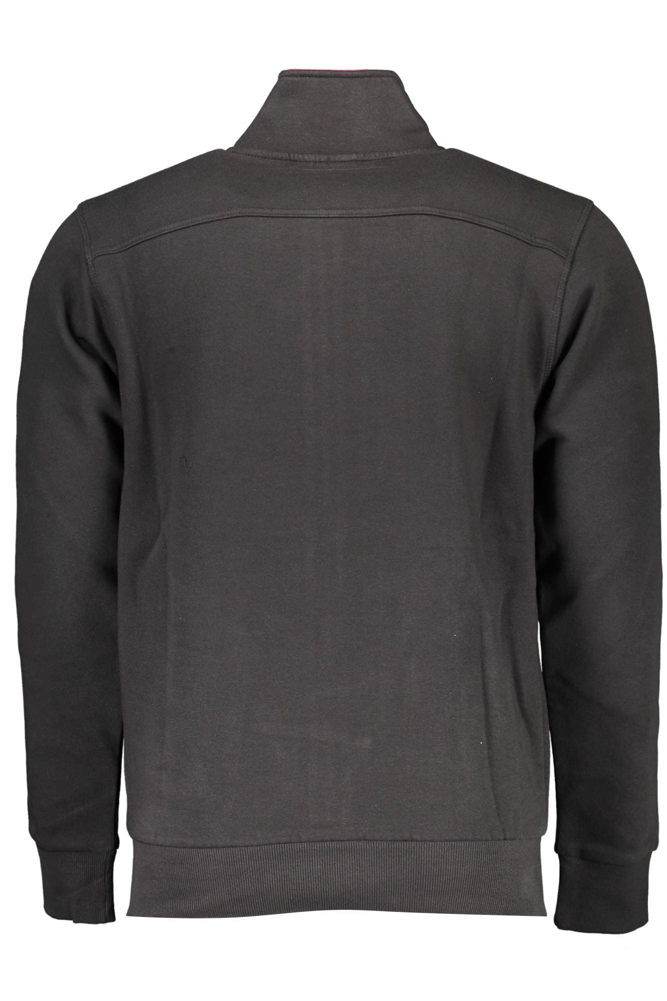 U.S. GRAND FELPA CON ZIP UOMO NERO - Miniatura 2
