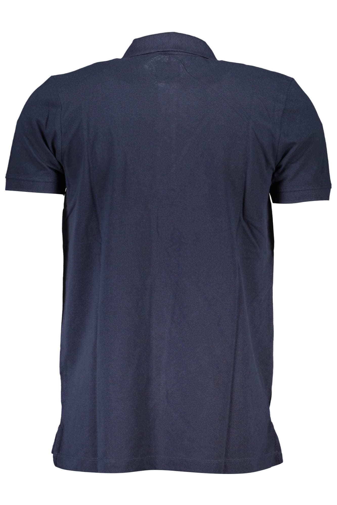 GIAN MARCO VENTURI POLO MANICHE CORTE UOMO BLU - Miniatura 2