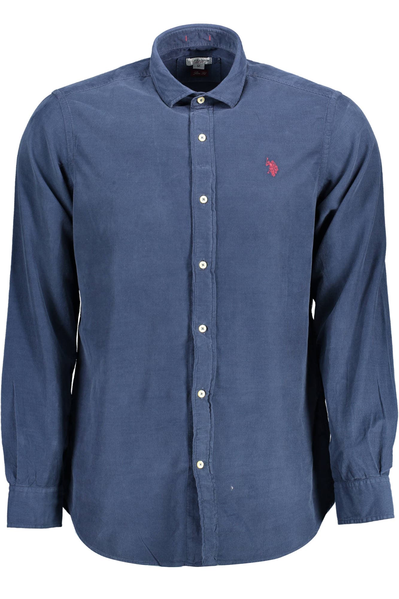 U.S. POLO ASSN. CAMICIA MANICHE LUNGHE UOMO BLU