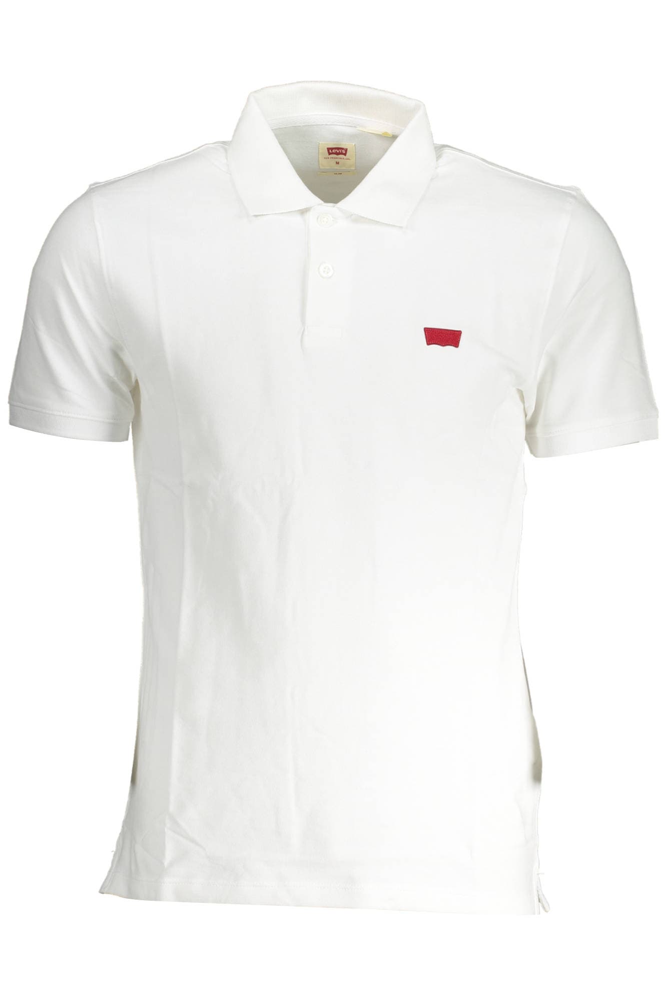 LEVI'S POLO MANICHE CORTE UOMO BIANCO - Immagine 1