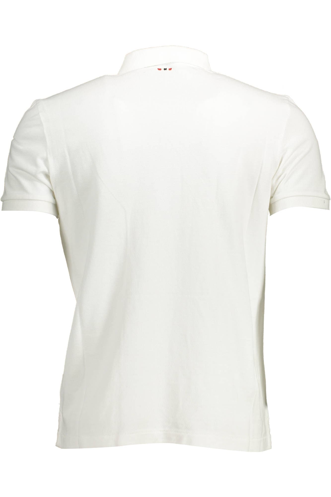 NAPAPIJRI POLO MANICHE CORTE UOMO BIANCO - Miniatura 2
