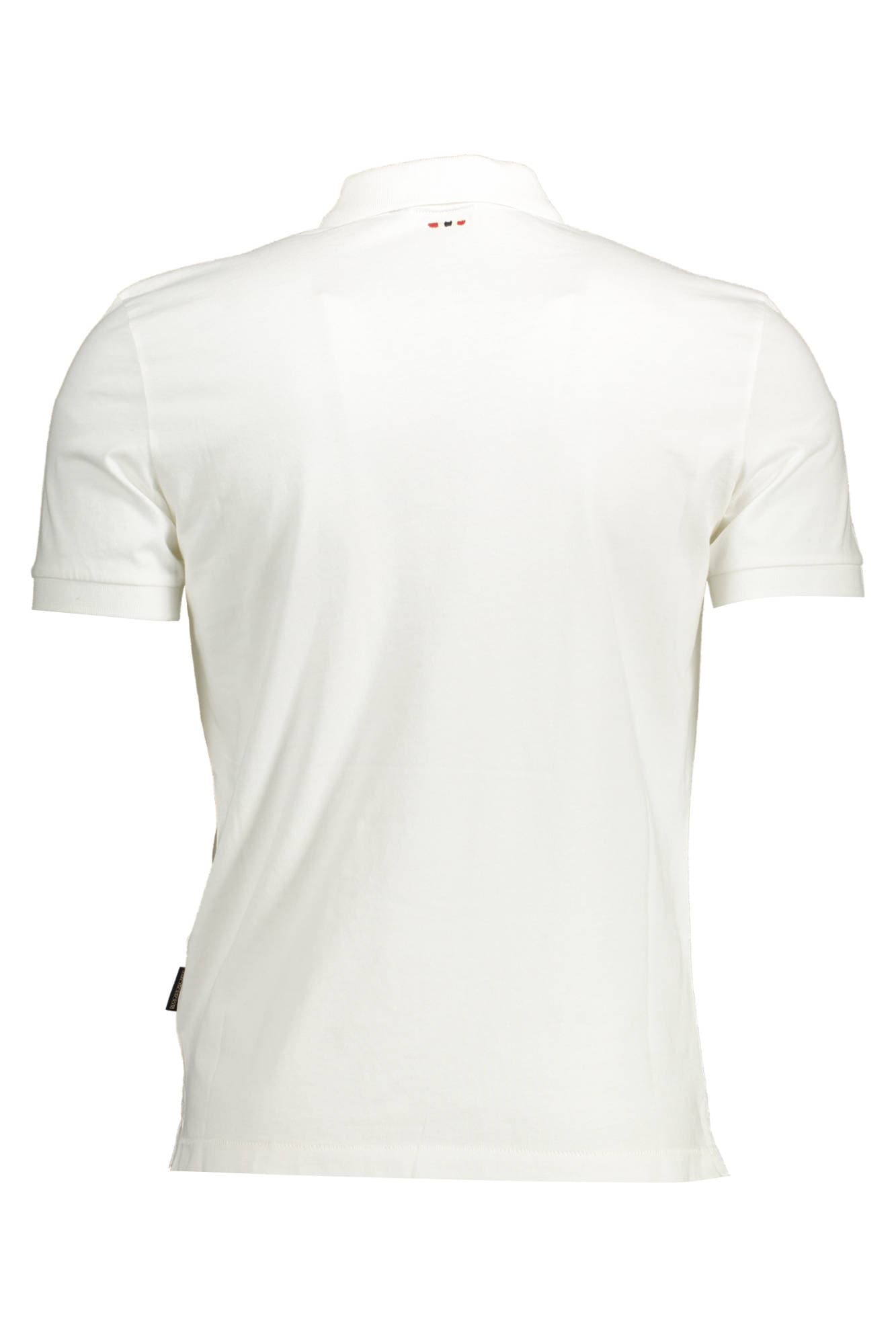 NAPAPIJRI POLO MANICHE CORTE UOMO BIANCO - Miniatura 2