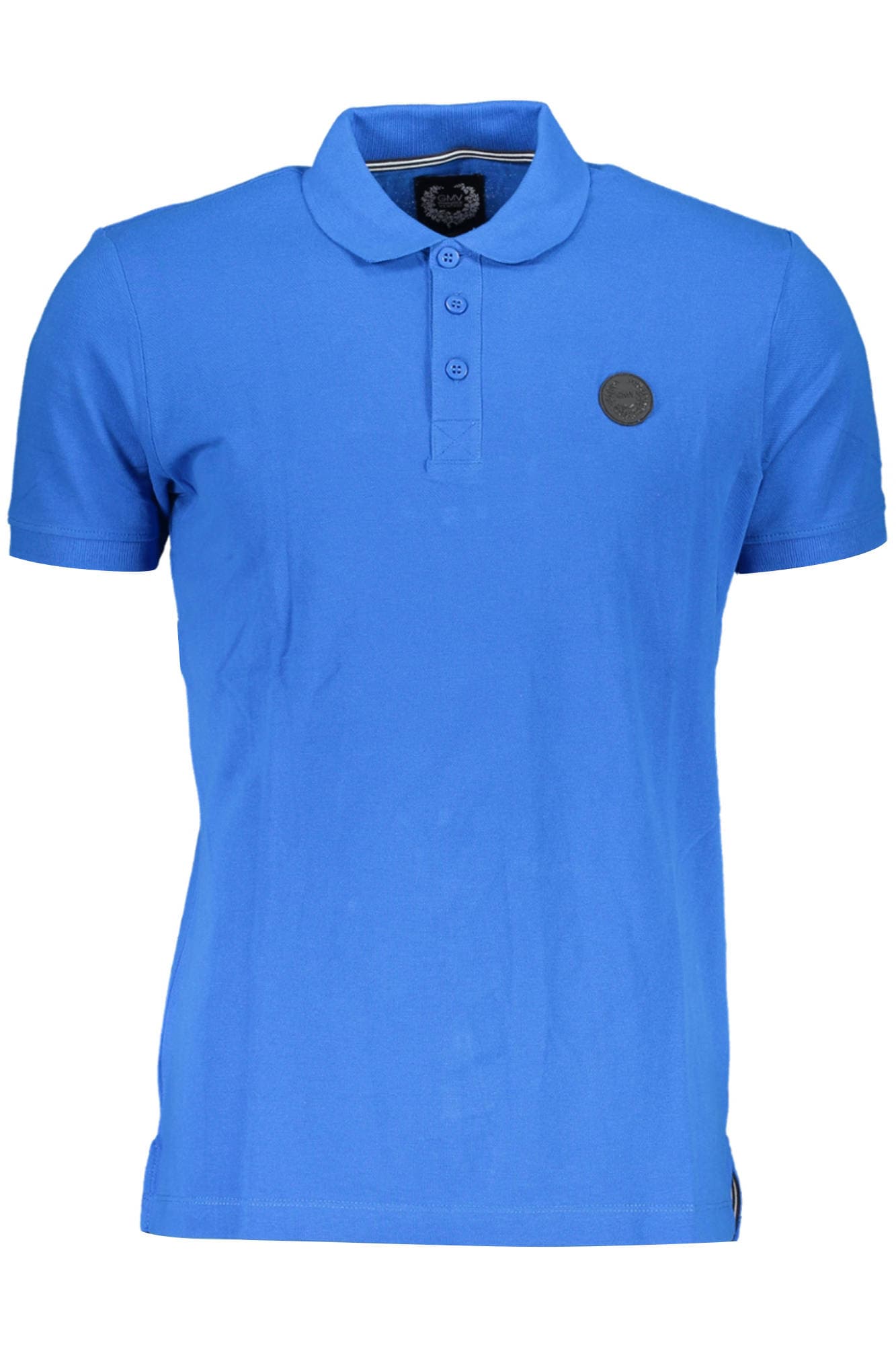 GIAN MARCO VENTURI POLO MANICHE CORTE UOMO BLU - Immagine 1