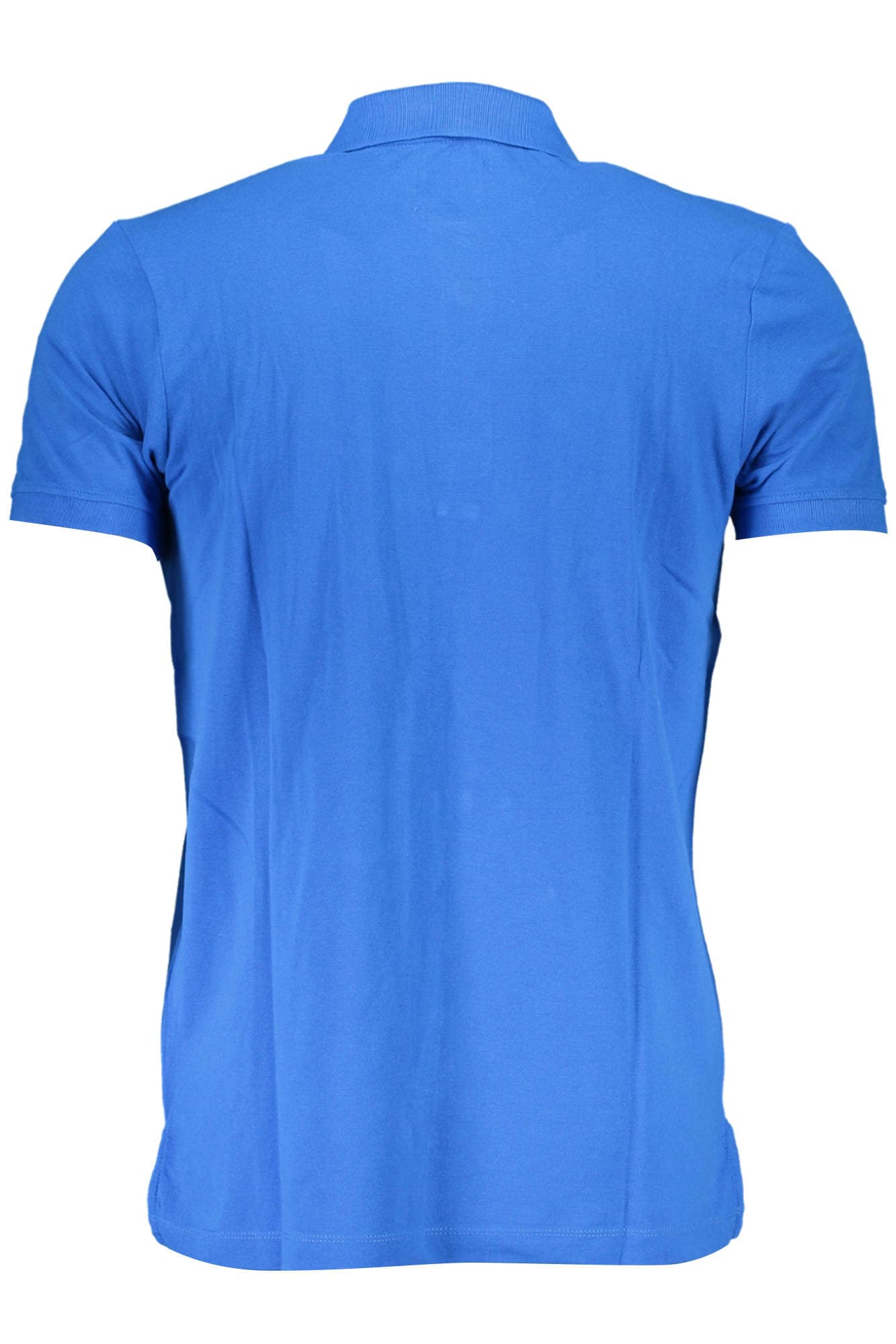 GIAN MARCO VENTURI POLO MANICHE CORTE UOMO BLU - Miniatura 2