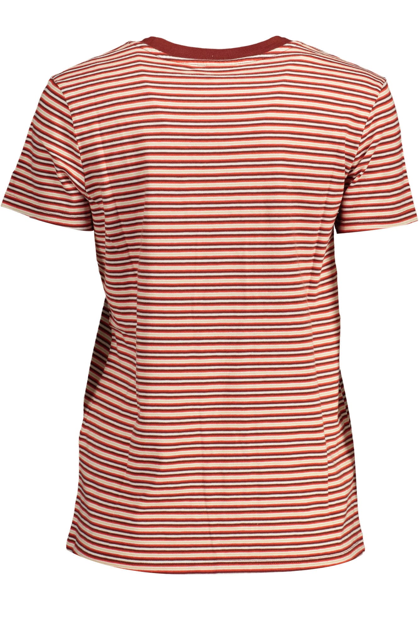 LEVI'S T-SHIRT MANICHE CORTE DONNA ROSSO - Miniatura 2