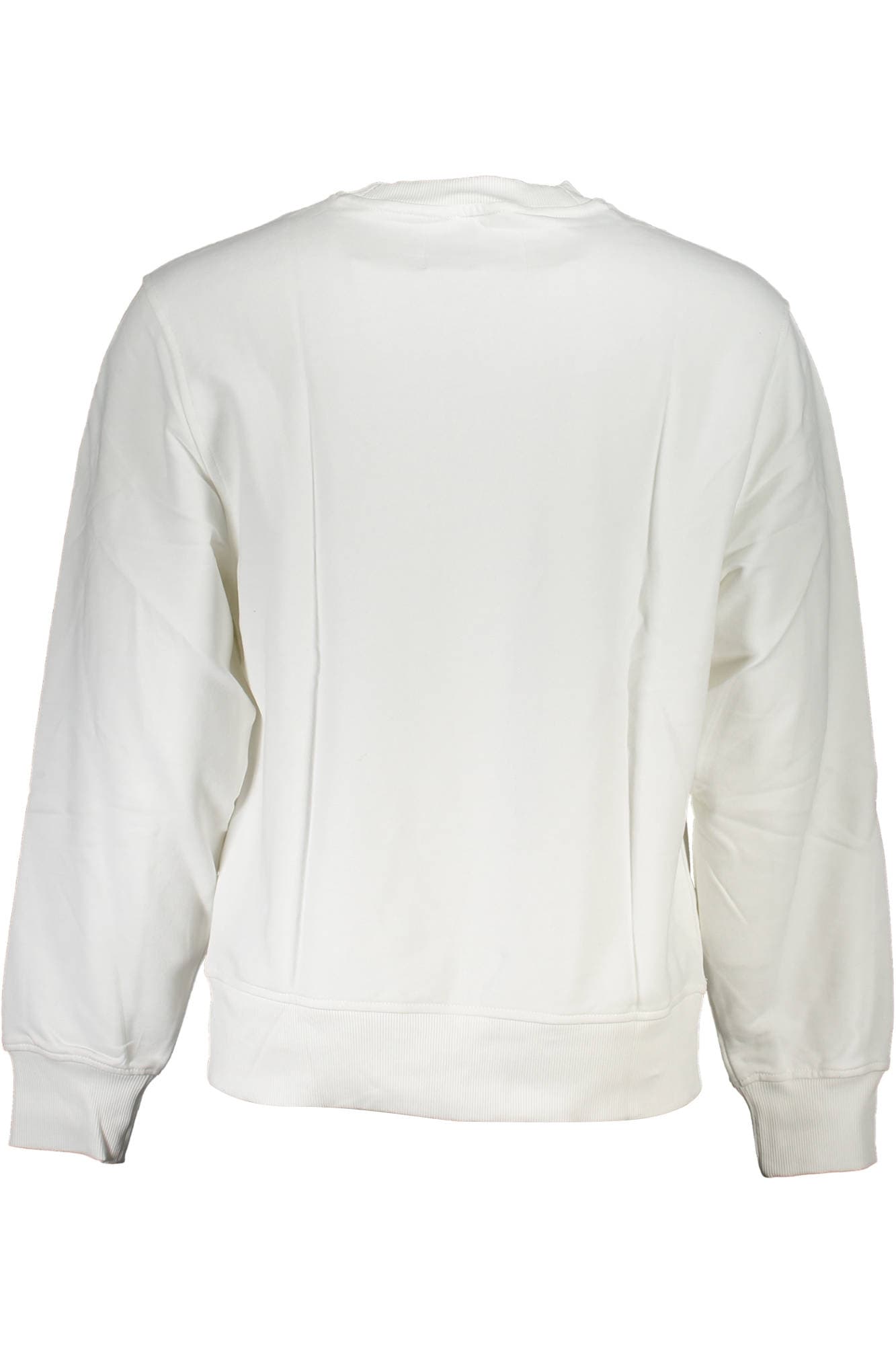 CALVIN KLEIN FELPA SENZA ZIP UOMO BIANCO - Miniatura 2