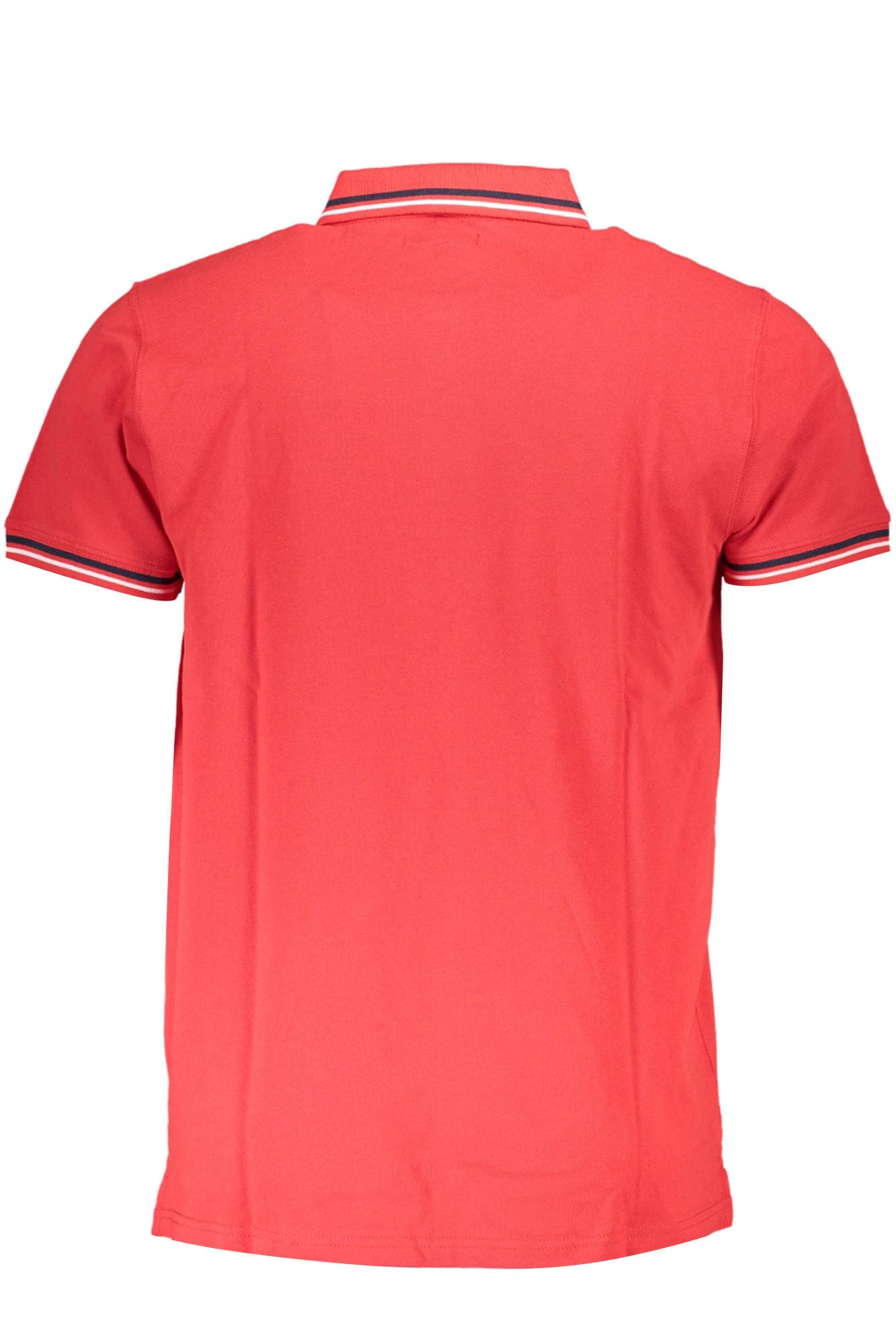 CAVALLI CLASS POLO MANICHE CORTE UOMO ROSSO - Miniatura 2