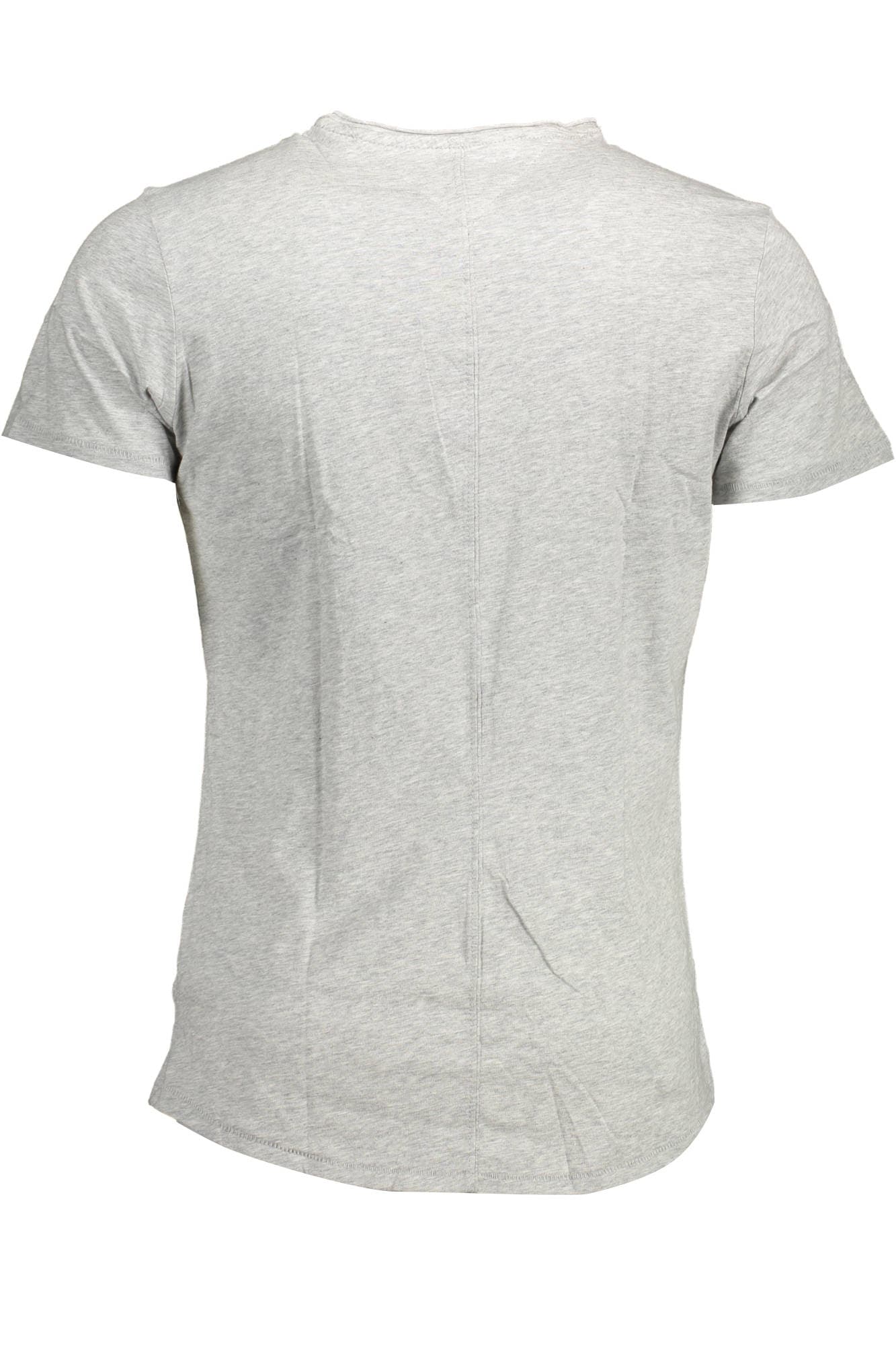 TOMMY HILFIGER T-SHIRT MANICHE CORTE UOMO GRIGIO - Miniatura 2
