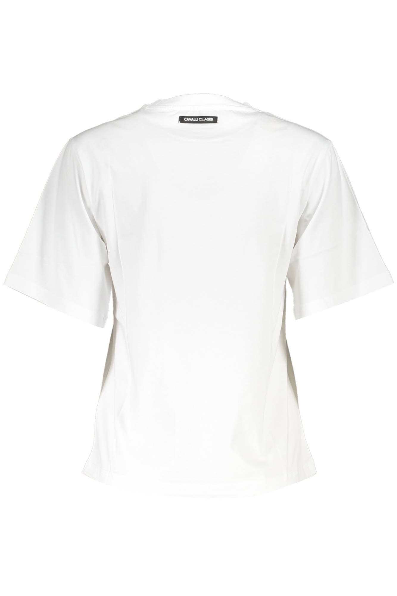 CAVALLI CLASS T-SHIRT MANICHE CORTE DONNA BIANCO - Miniatura 2