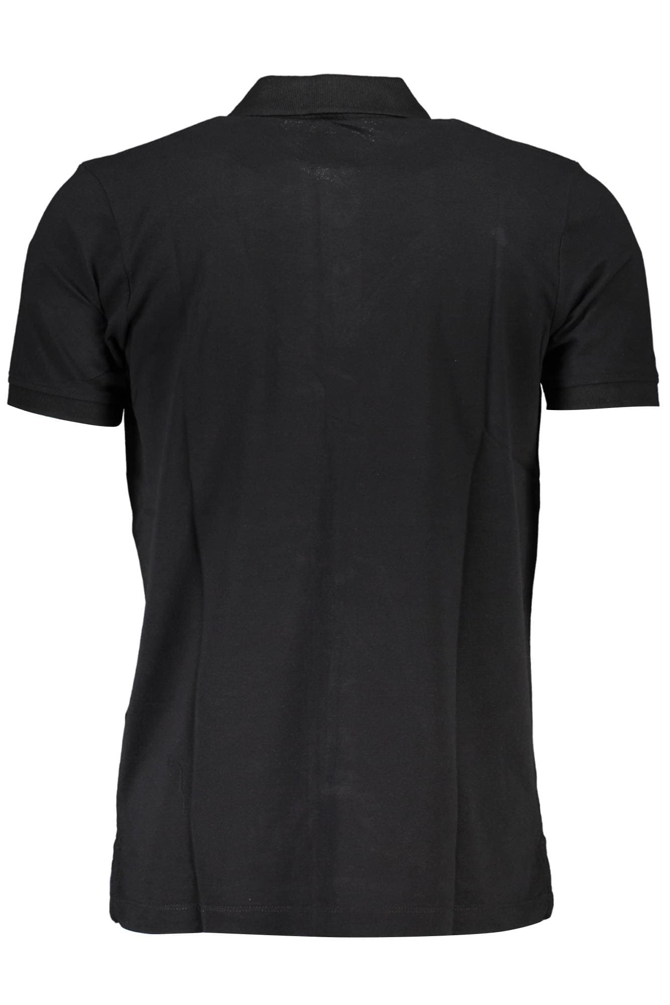 GIAN MARCO VENTURI POLO MANICHE CORTE UOMO NERO - Miniatura 2