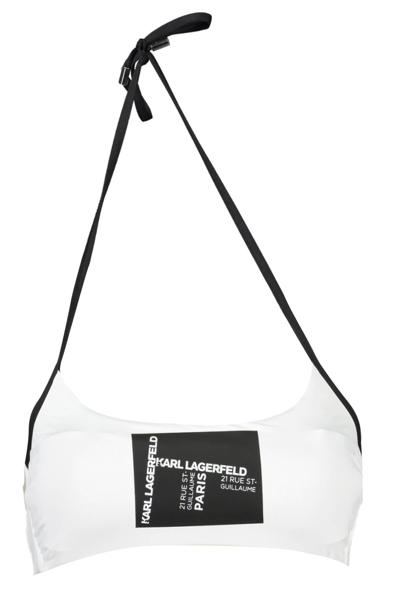KARL LAGERFELD BEACHWEAR COSTUME PARTE SOPRA DONNA BIANCO - Immagine principale
