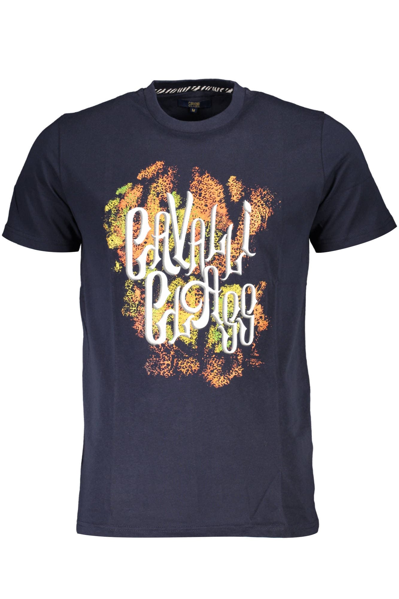 CAVALLI CLASS T-SHIRT MANICHE CORTE UOMO BLU - Immagine 1
