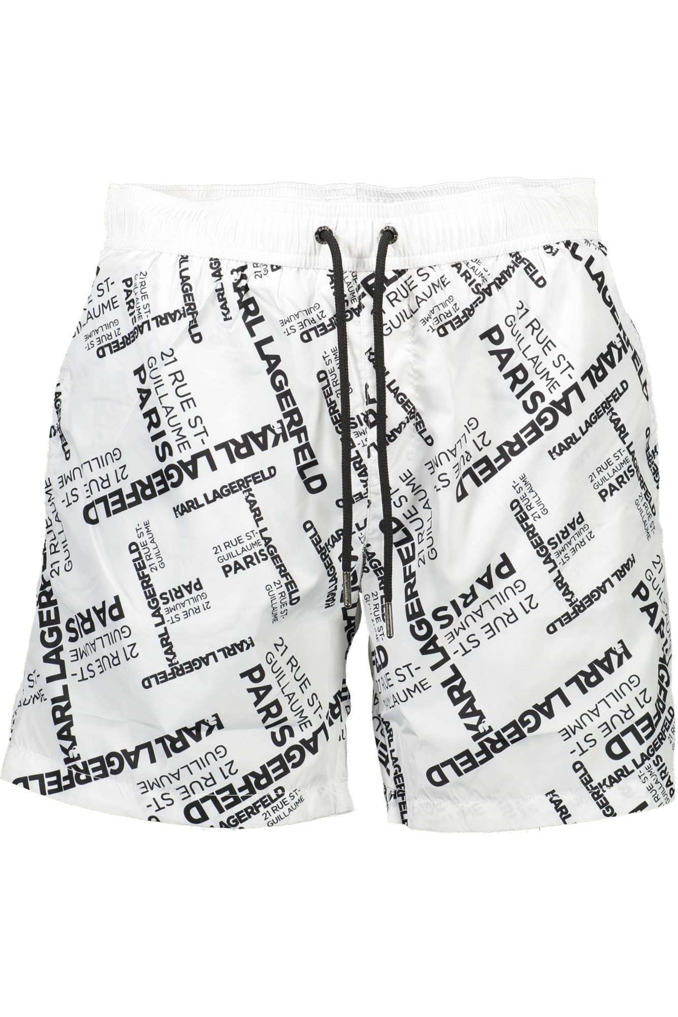 KARL LAGERFELD BEACHWEAR COSTUME PARTE SOTTO UOMO BIANCO