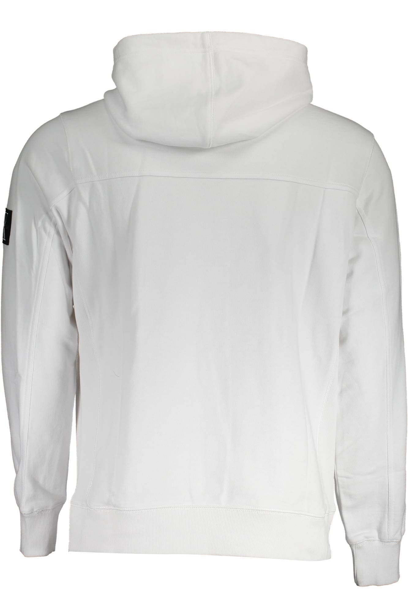 CALVIN KLEIN FELPA SENZA ZIP UOMO BIANCO - Miniatura 2