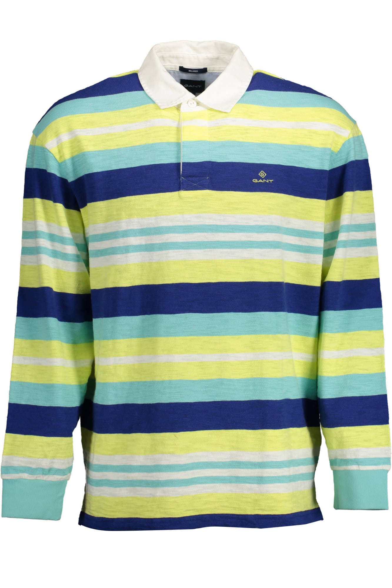 GANT POLO MANICHE LUNGHE UOMO GIALLO - Immagine principale