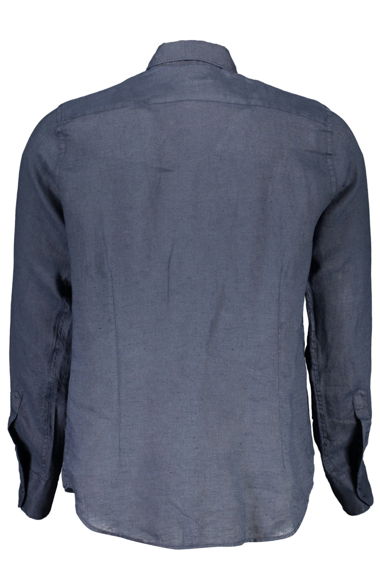 LA MARTINA CAMICIA MANICHE LUNGHE UOMO BLU - Miniatura 2