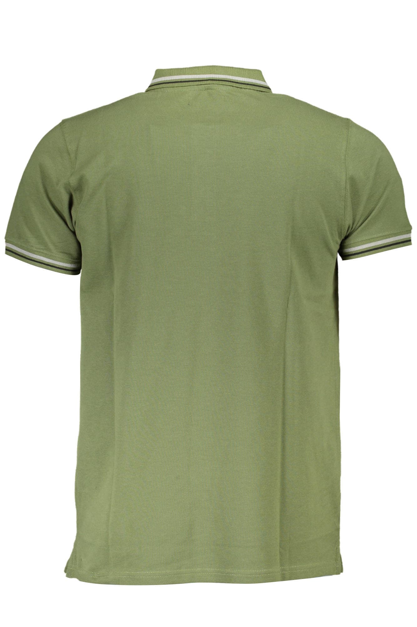 CAVALLI CLASS POLO MANICHE CORTE UOMO VERDE - Miniatura 2