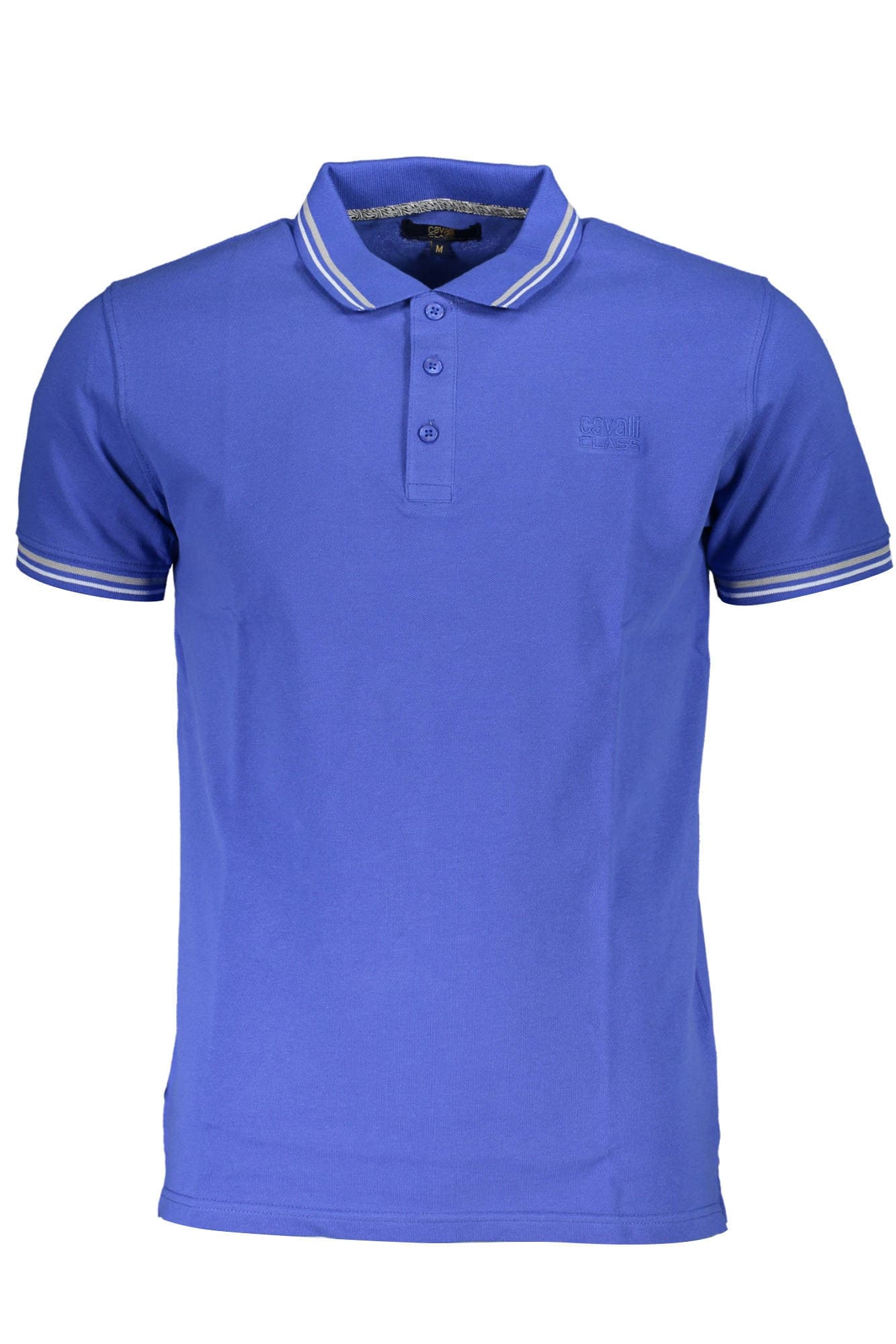 CAVALLI CLASS POLO MANICHE CORTE UOMO BLU - Immagine principale