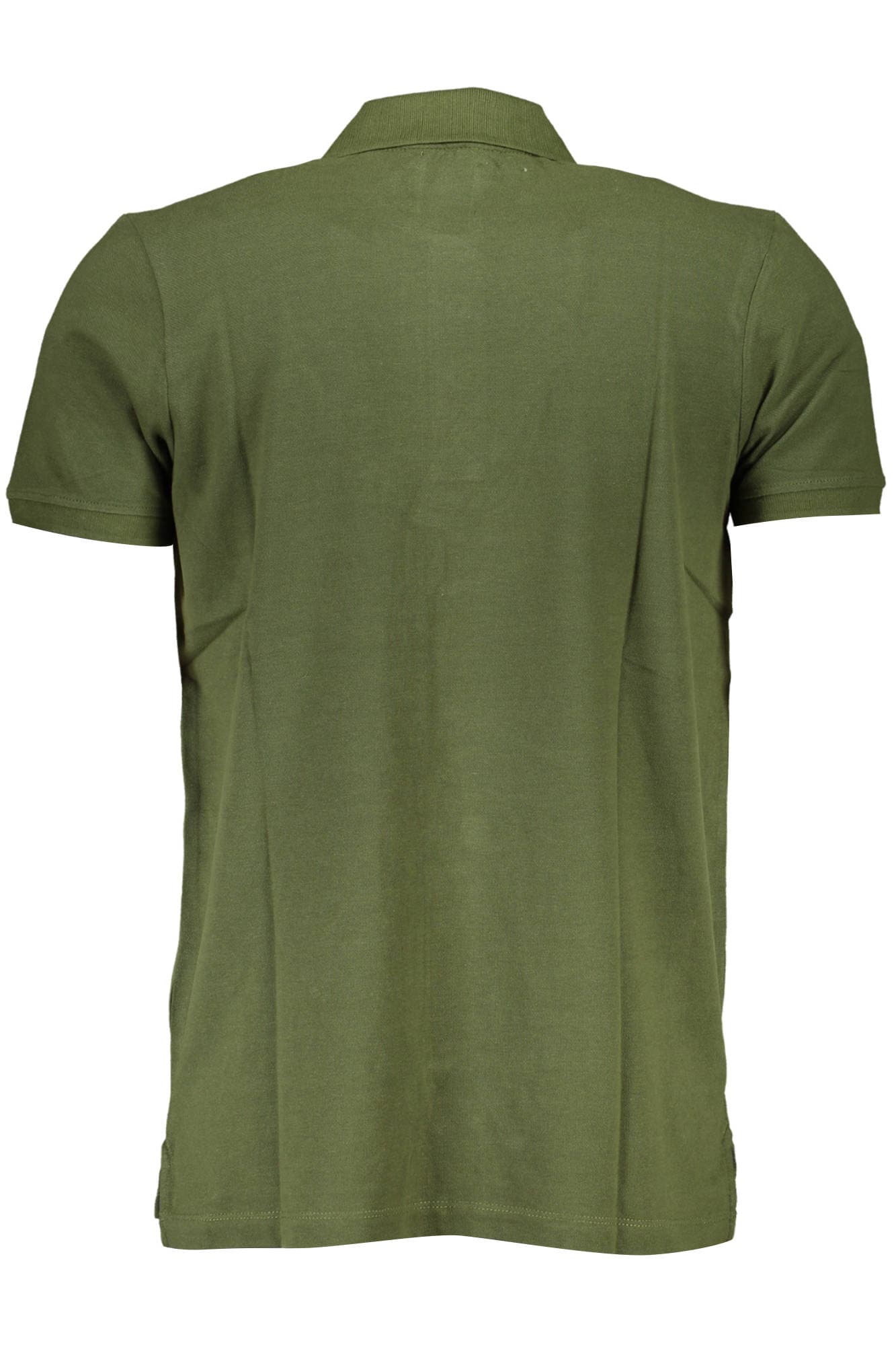 GIAN MARCO VENTURI POLO MANICHE CORTE UOMO VERDE - Miniatura 2