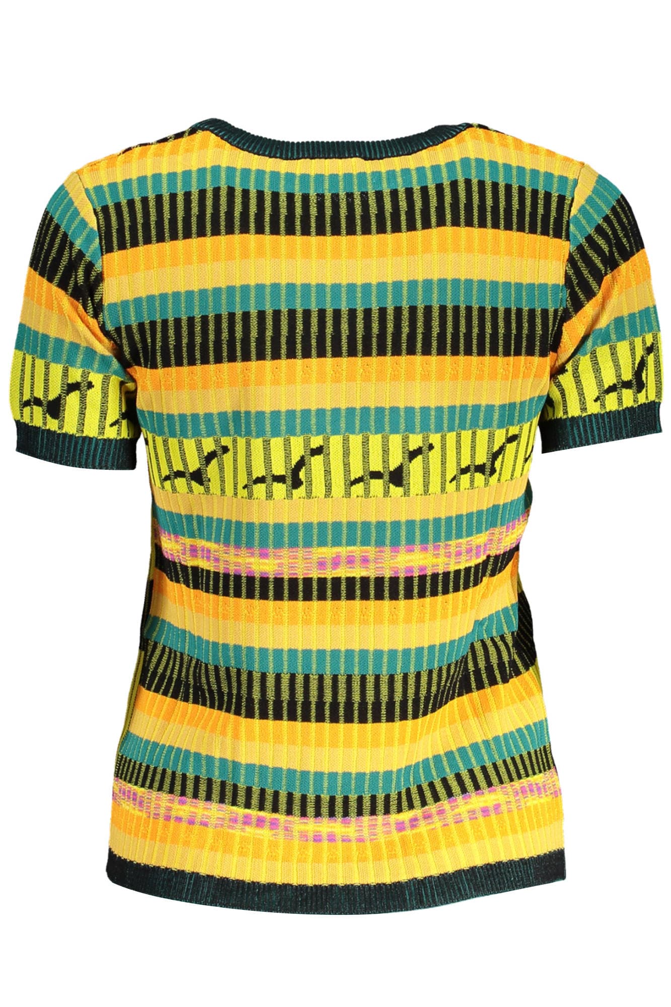 DESIGUAL MAGLIA DONNA GIALLO - Miniatura 2