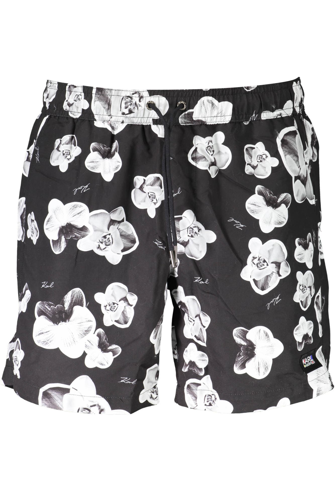 KARL LAGERFELD BEACHWEAR COSTUME PARTE SOTTO UOMO NERO