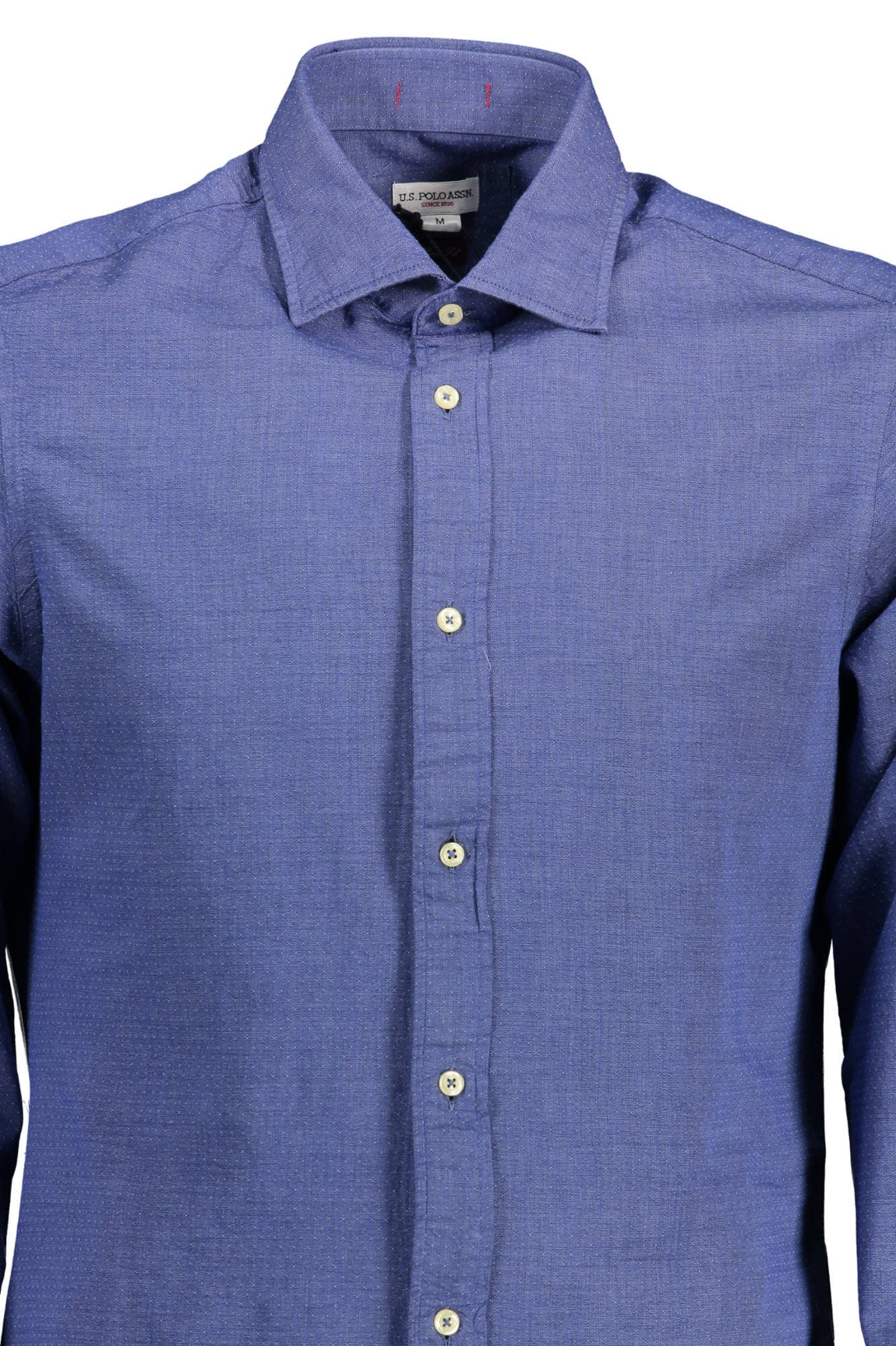 U.S. POLO ASSN. CAMICIA MANICHE LUNGHE UOMO BLU - Miniatura 2