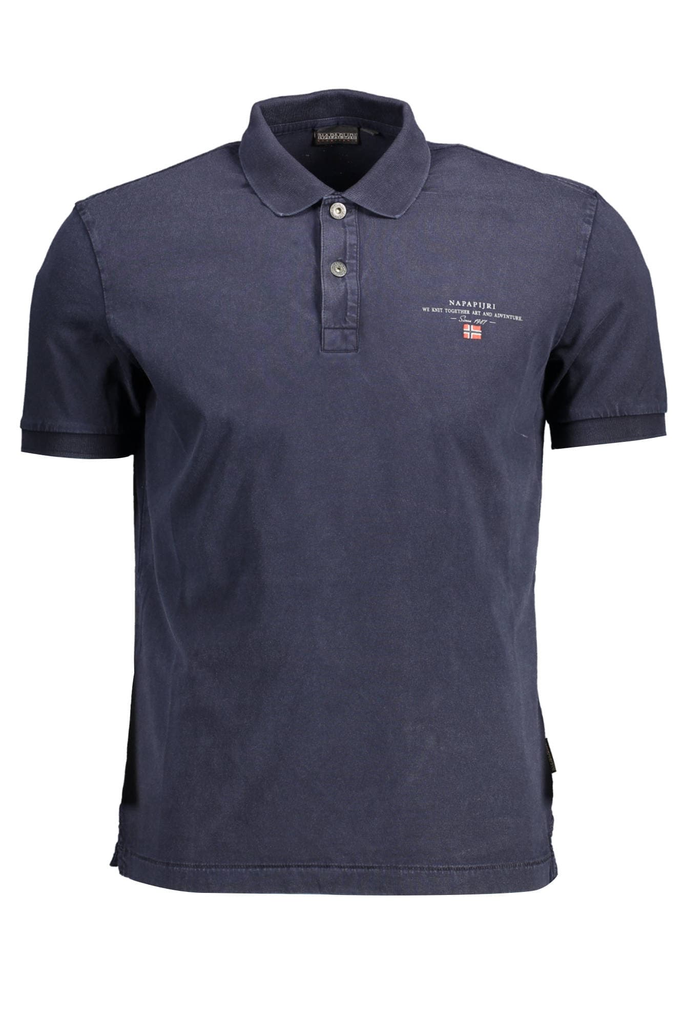 NAPAPIJRI POLO MANICHE CORTE UOMO BLU - Immagine principale