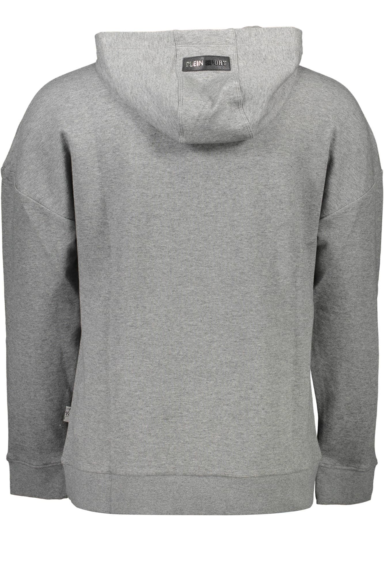 PLEIN SPORT FELPA SENZA ZIP UOMO GRIGIO - Miniatura 2