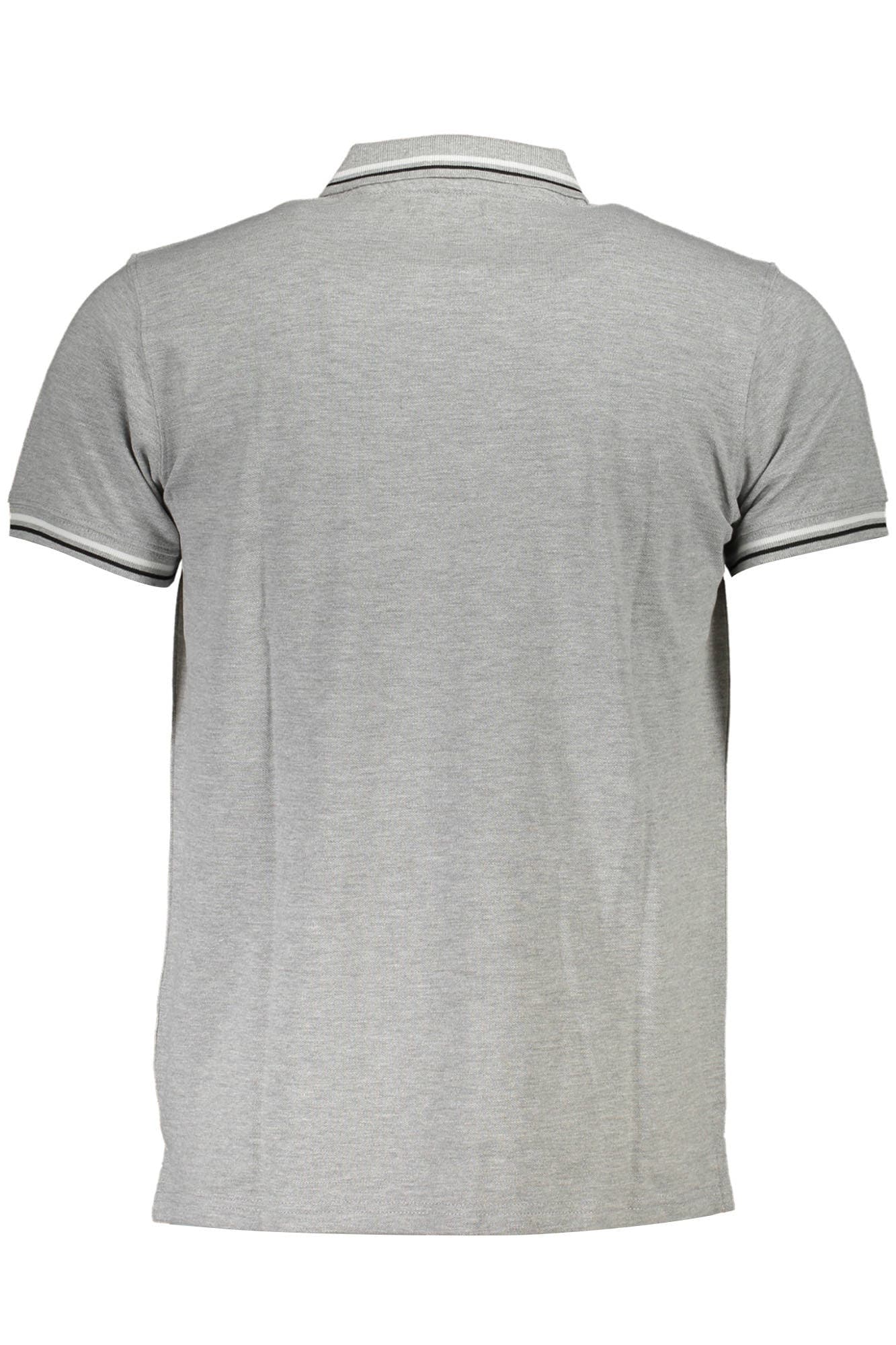 CAVALLI CLASS POLO MANICHE CORTE UOMO GRIGIO - Miniatura 2