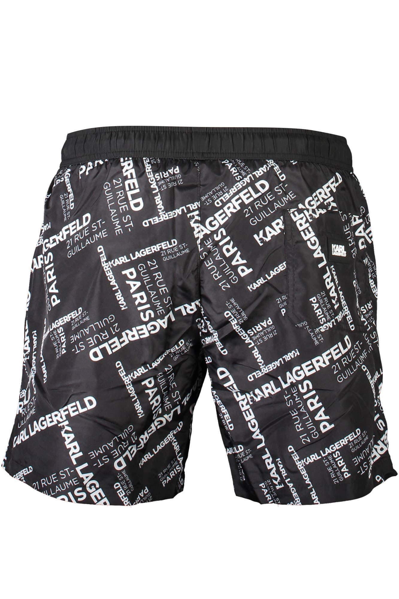 KARL LAGERFELD BEACHWEAR COSTUME PARTE SOTTO UOMO NERO - Miniatura 2