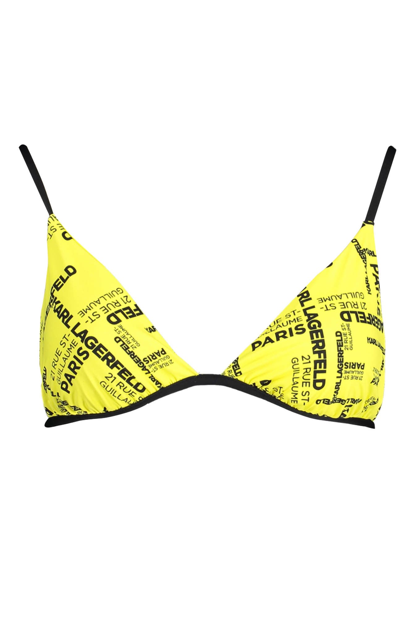 KARL LAGERFELD BEACHWEAR COSTUME PARTE SOPRA DONNA GIALLO - Immagine principale