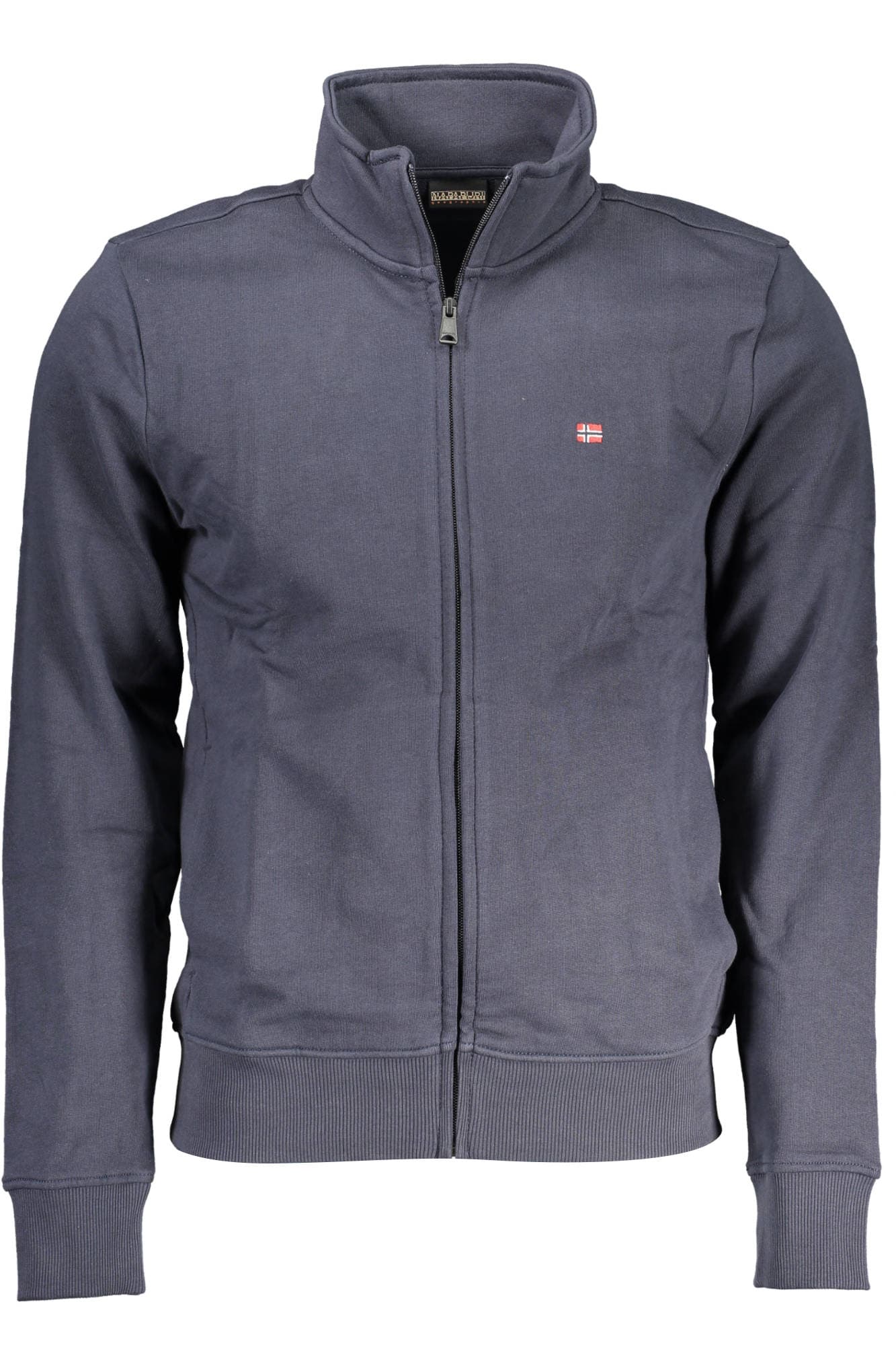 NAPAPIJRI FELPA CON ZIP UOMO BLU - Immagine principale