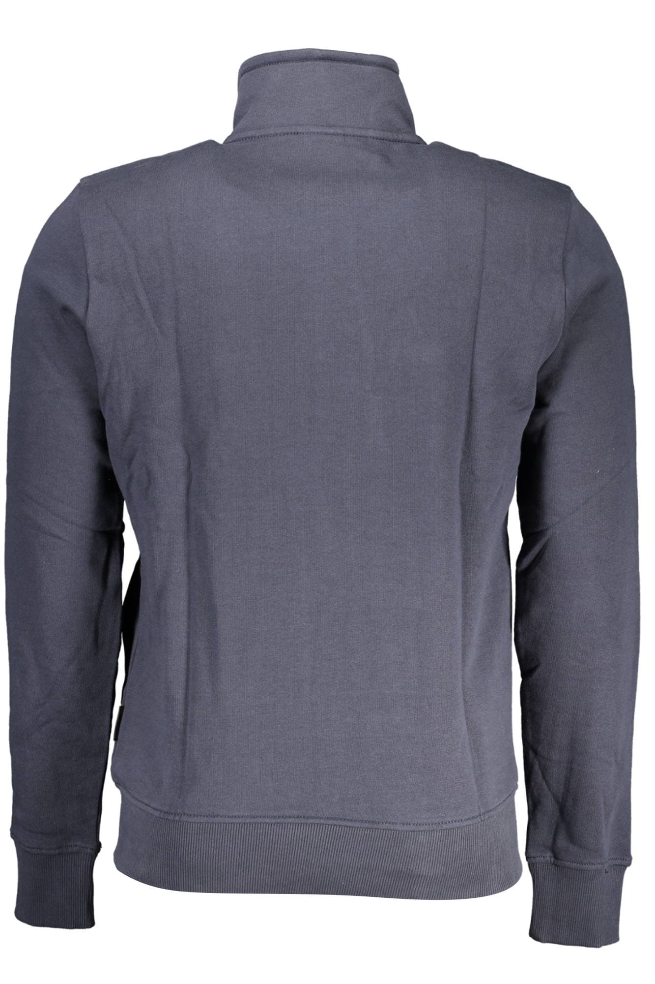 NAPAPIJRI FELPA CON ZIP UOMO BLU - Miniatura 2