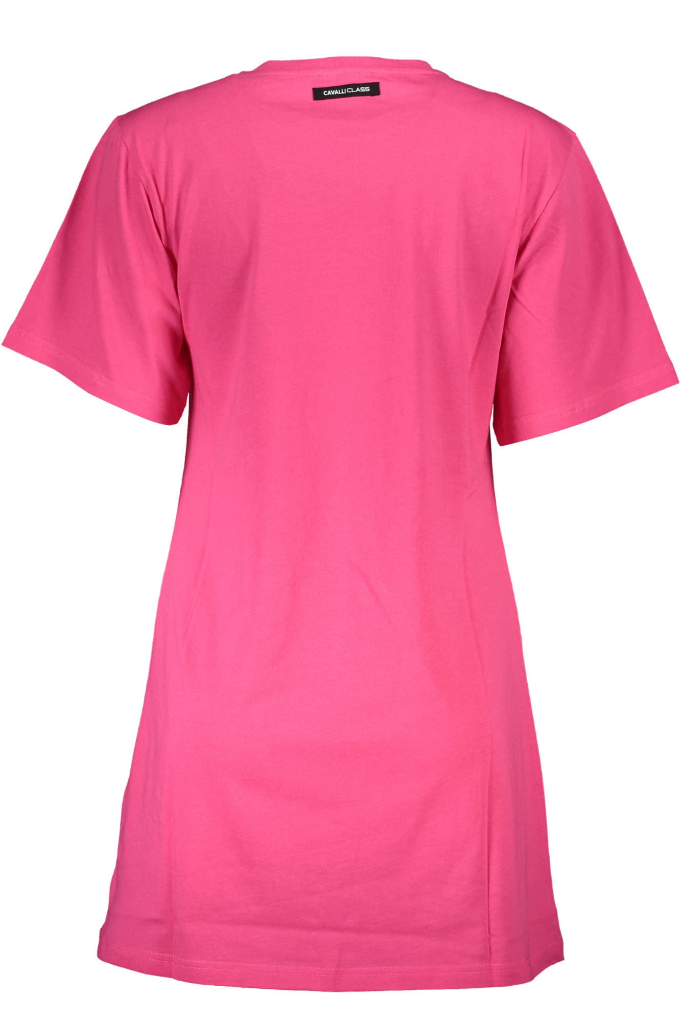 CAVALLI CLASS T-SHIRT MANICHE CORTE DONNA ROSA - Miniatura 2