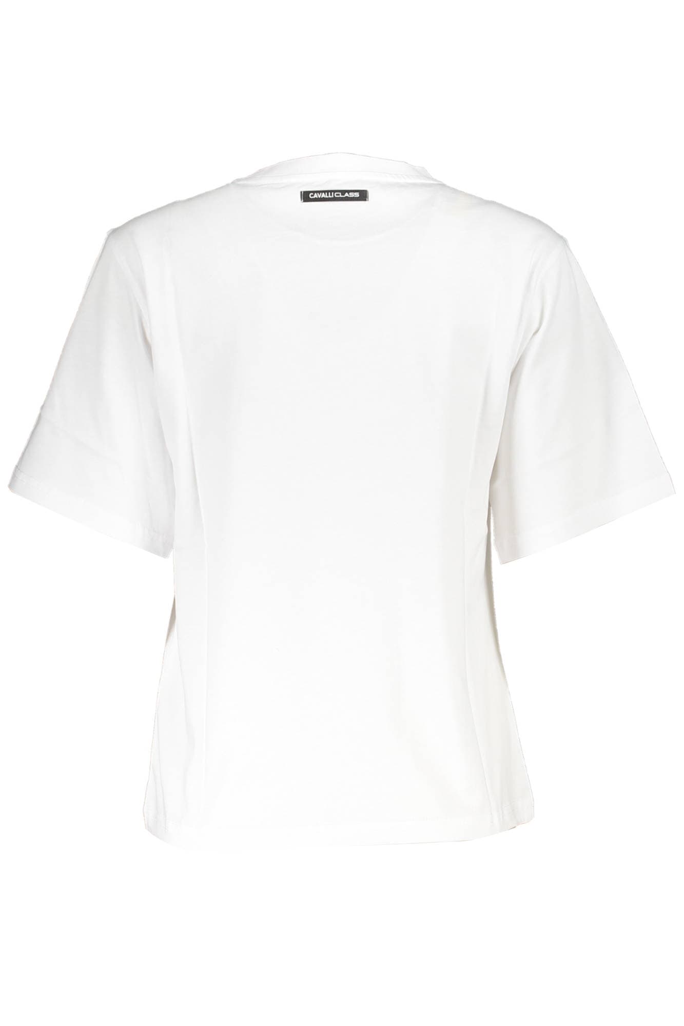 CAVALLI CLASS T-SHIRT MANICHE CORTE DONNA BIANCO - Miniatura 2