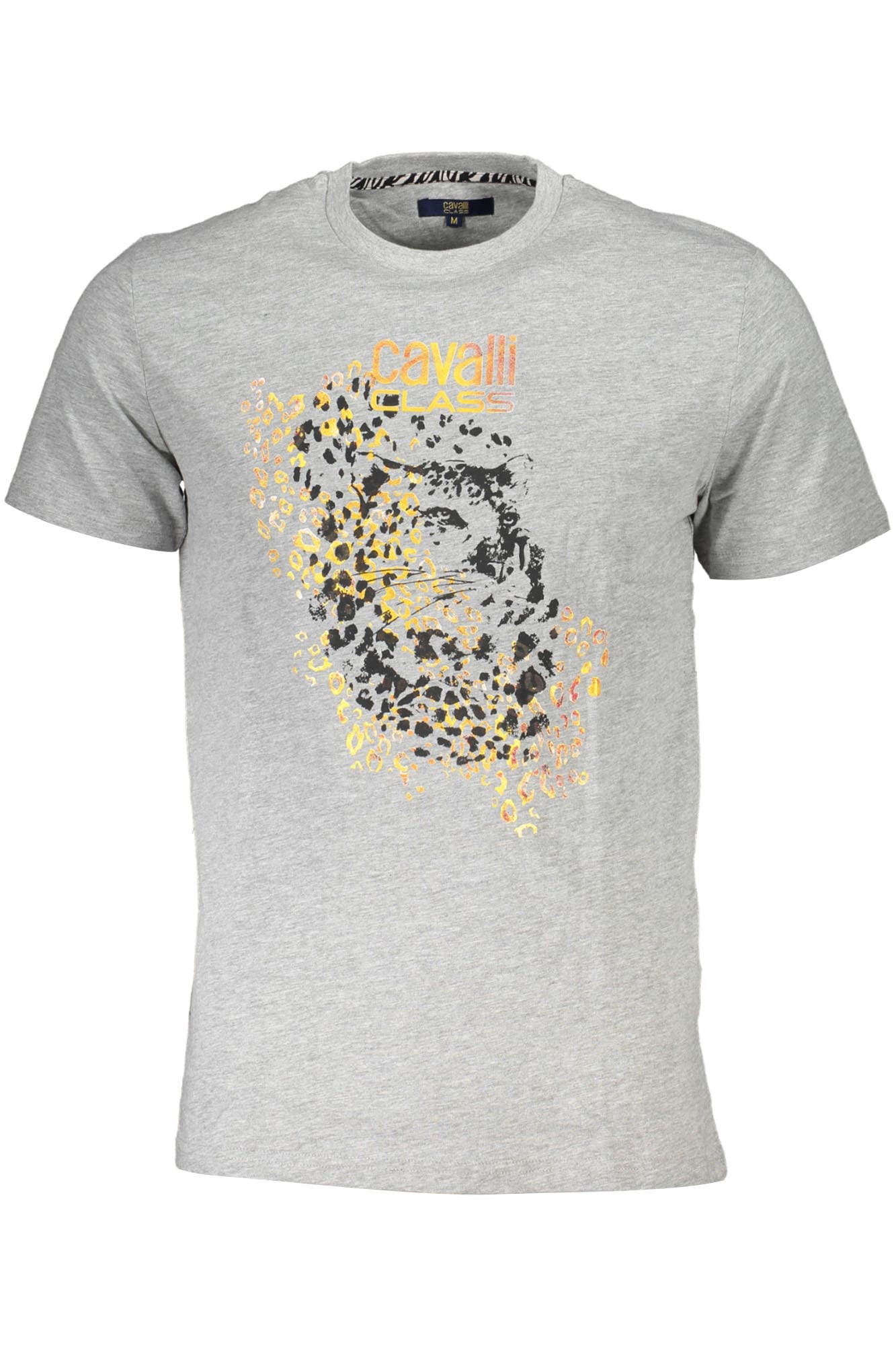 CAVALLI CLASS T-SHIRT MANICHE CORTE UOMO GRIGIO - Immagine principale