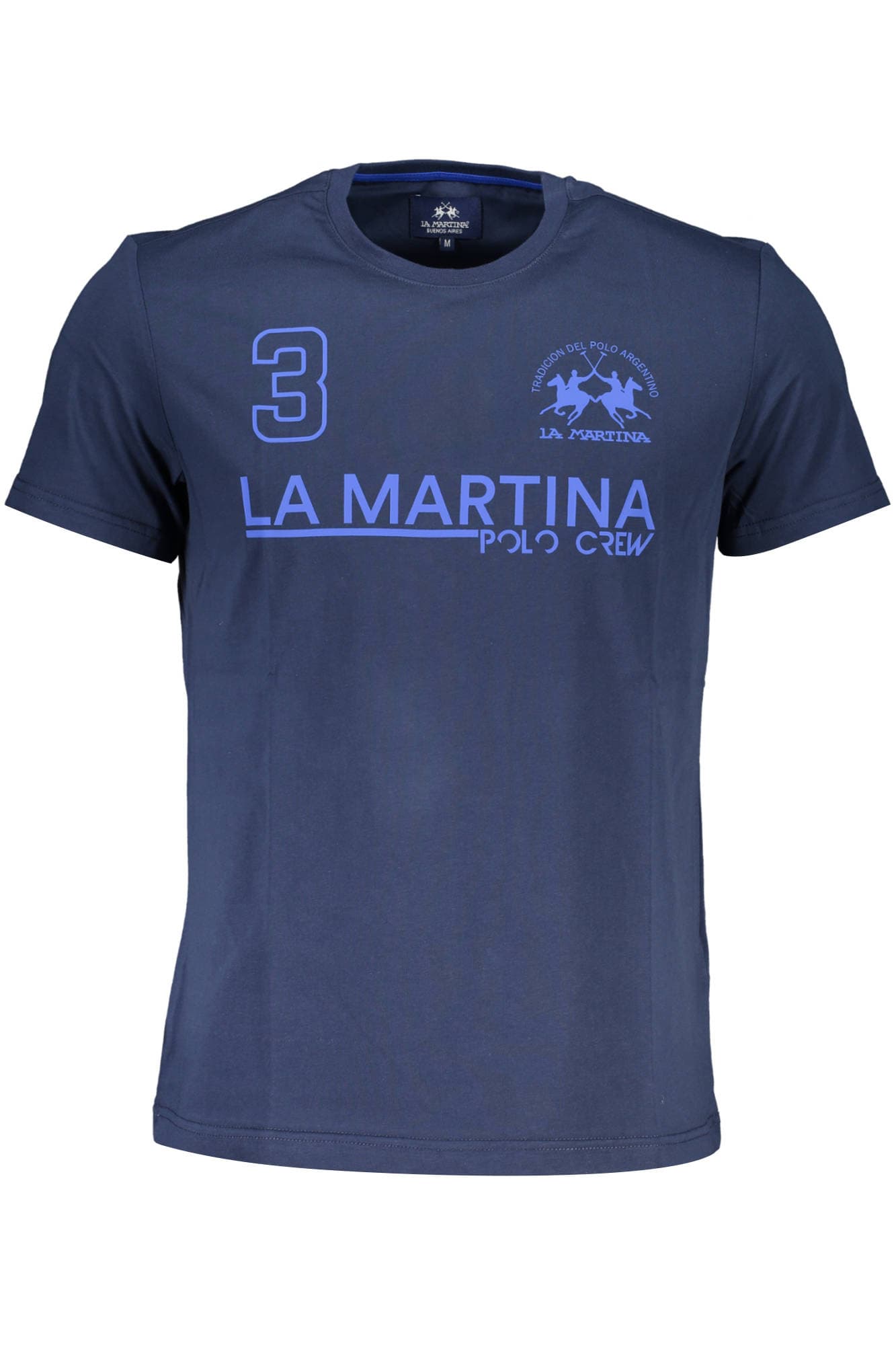 LA MARTINA T-SHIRT MANICHE LUNGHE UOMO BLU - Immagine principale