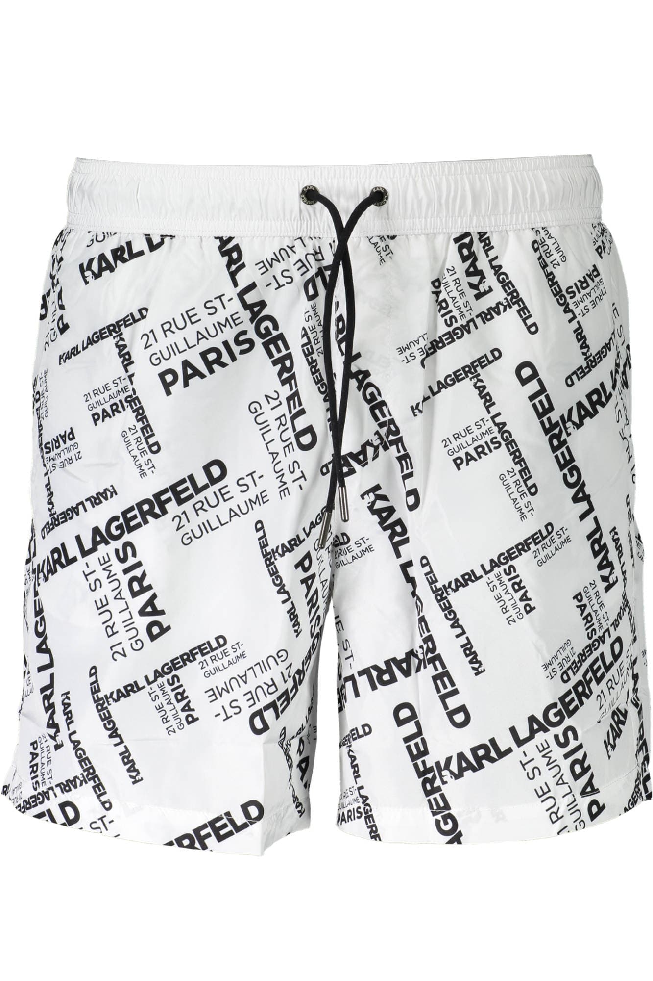 KARL LAGERFELD BEACHWEAR COSTUME PARTE SOTTO UOMO BIANCO