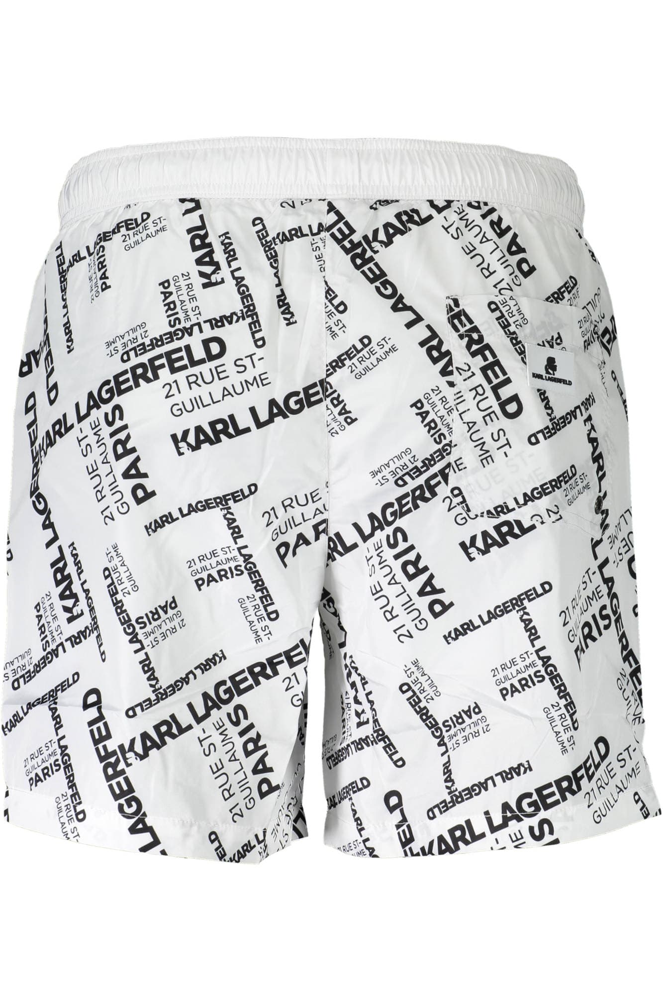 KARL LAGERFELD BEACHWEAR COSTUME PARTE SOTTO UOMO BIANCO - Miniatura 2