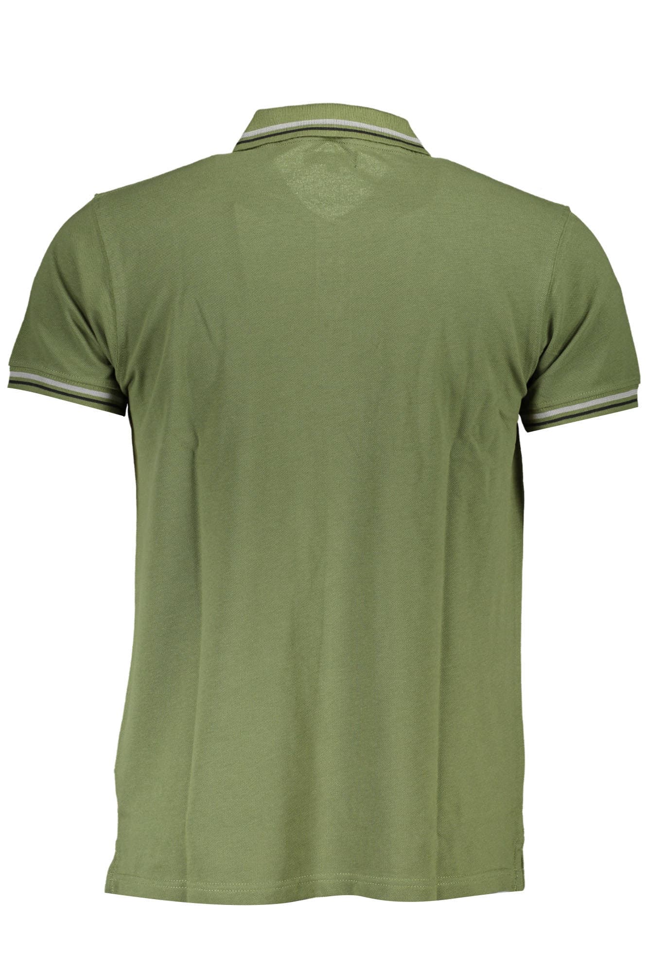 CAVALLI CLASS POLO MANICHE CORTE UOMO VERDE - Miniatura 3
